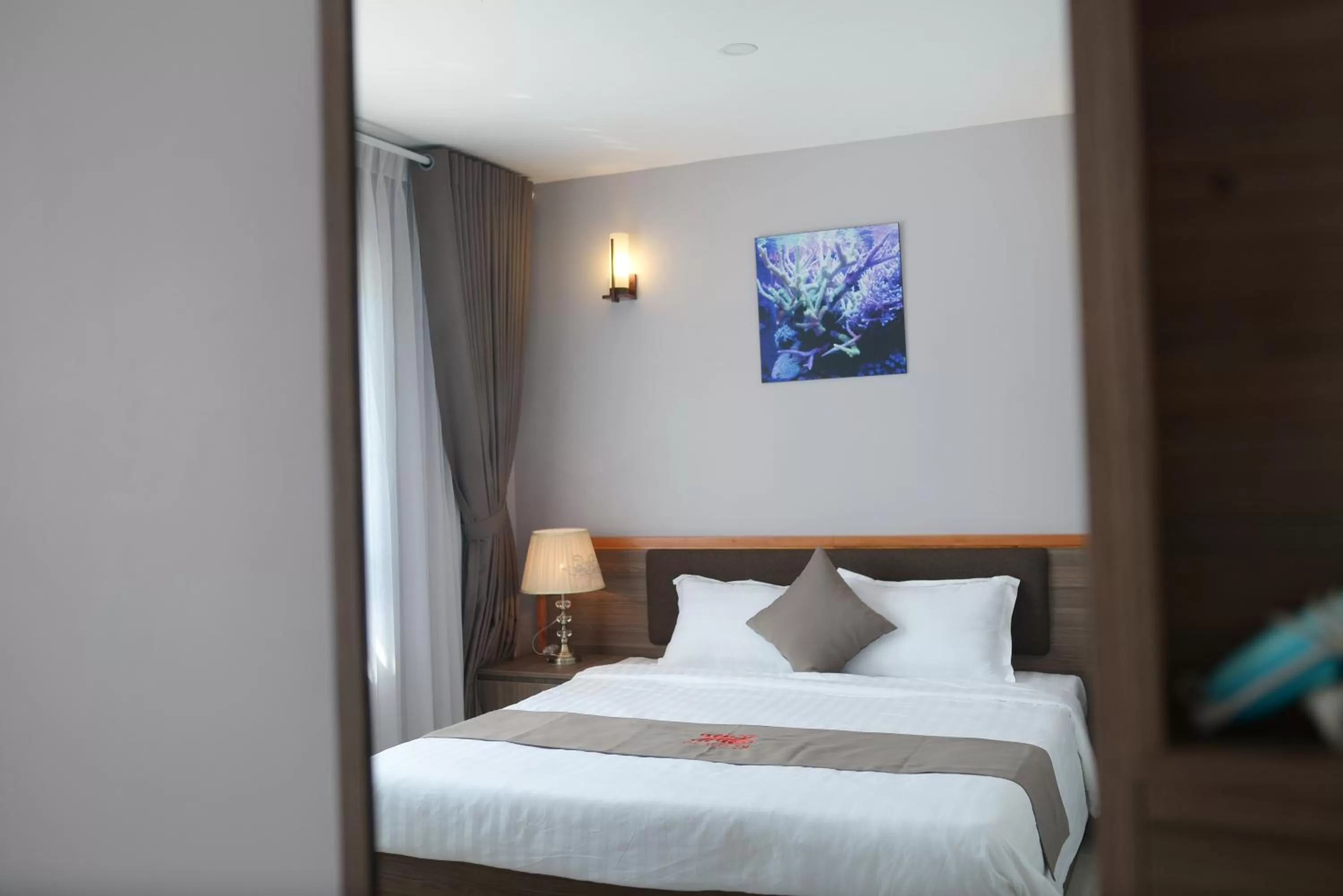 Bed in Khách sạn San Hô Vũng Tàu (Coral Hotel)