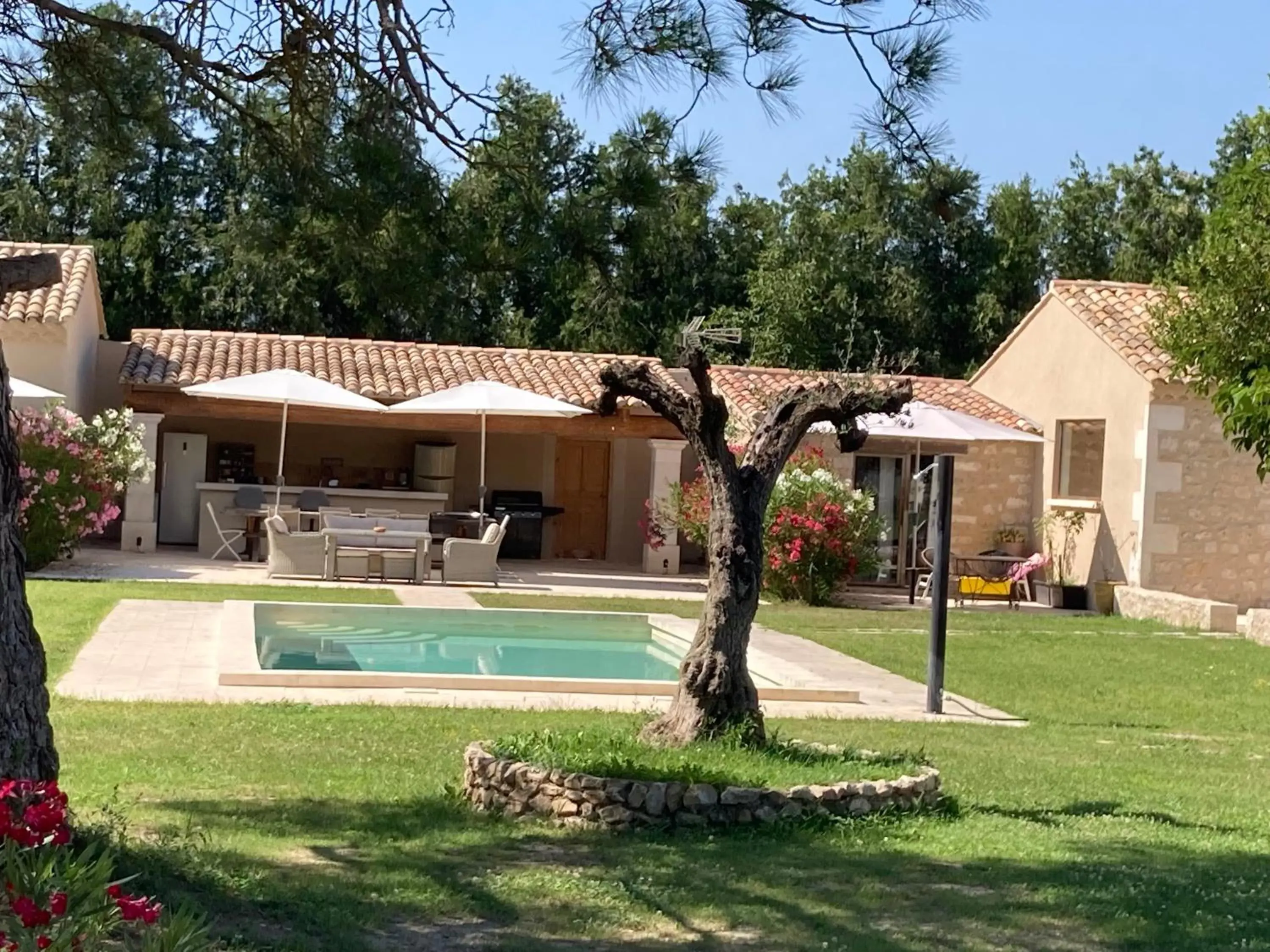 Patio, Swimming Pool in Mas Galinette