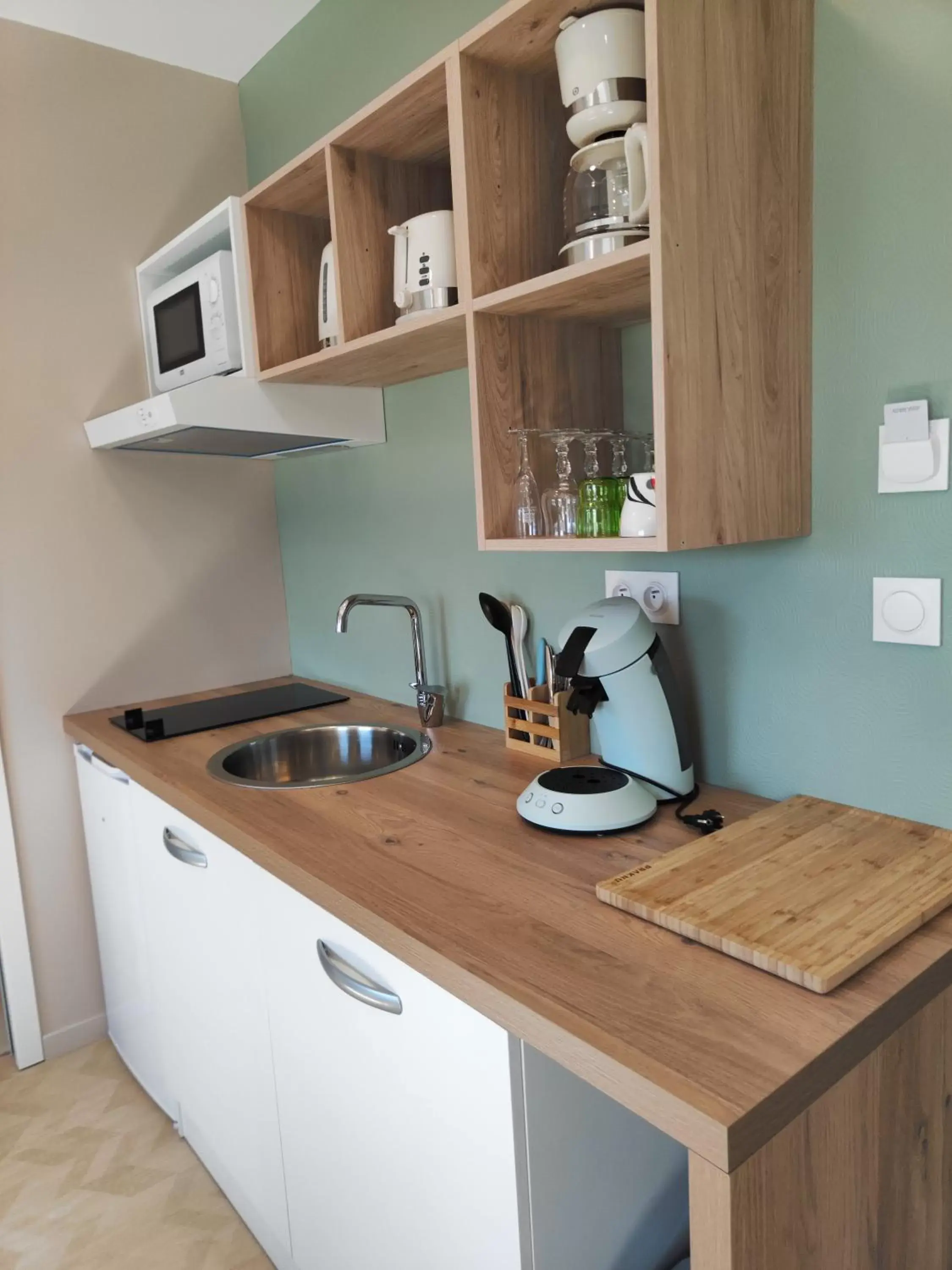 Kitchen/Kitchenette in Hotel de la Terrasse