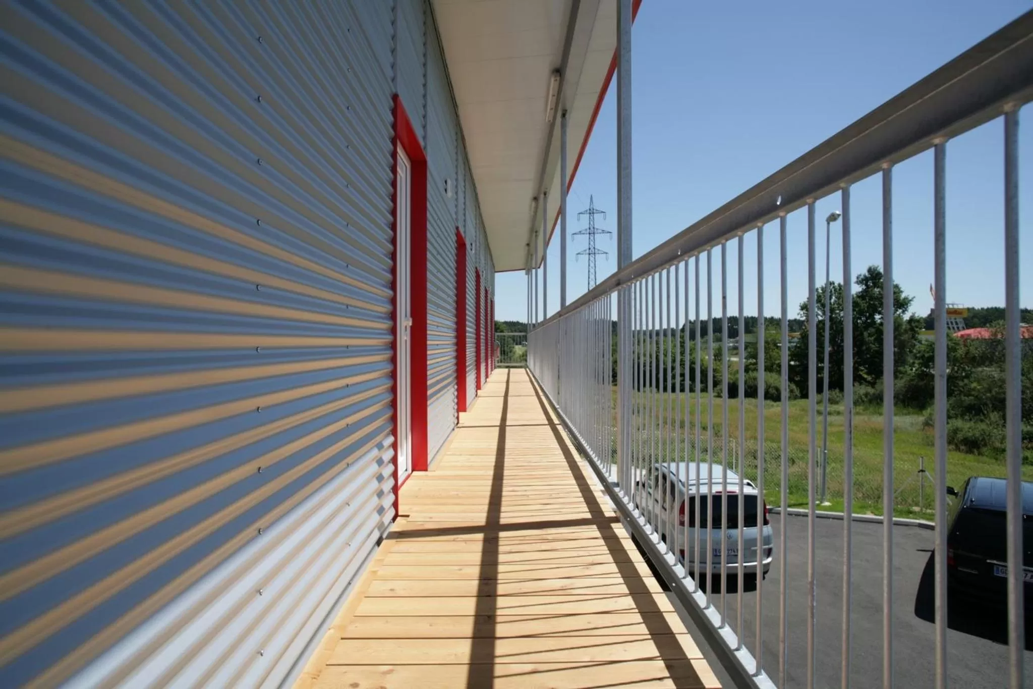 Balcony/Terrace in FairSleep Avia Motel Gmünd