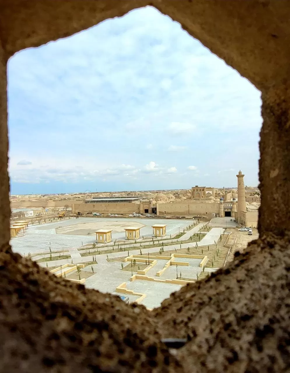 Neighbourhood in madrasah Polvon-Qori boutique hotel XIX century