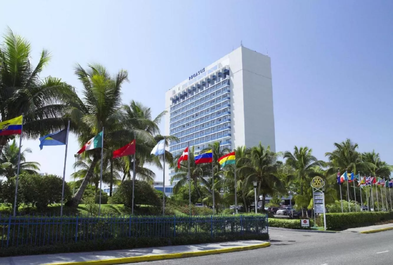 Property building in The Jamaica Pegasus Hotel