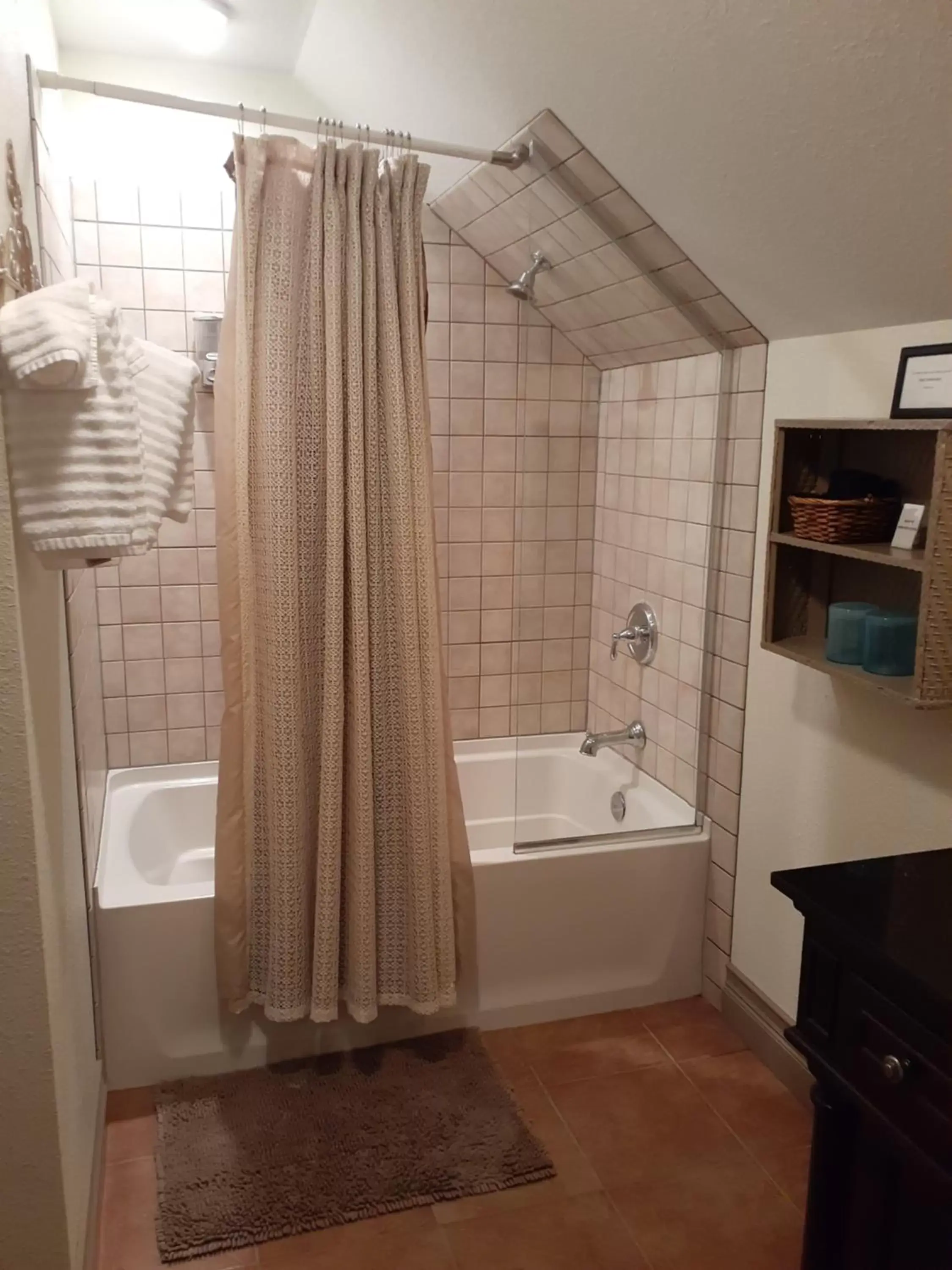 Bathroom in Laughing Heart Lodge