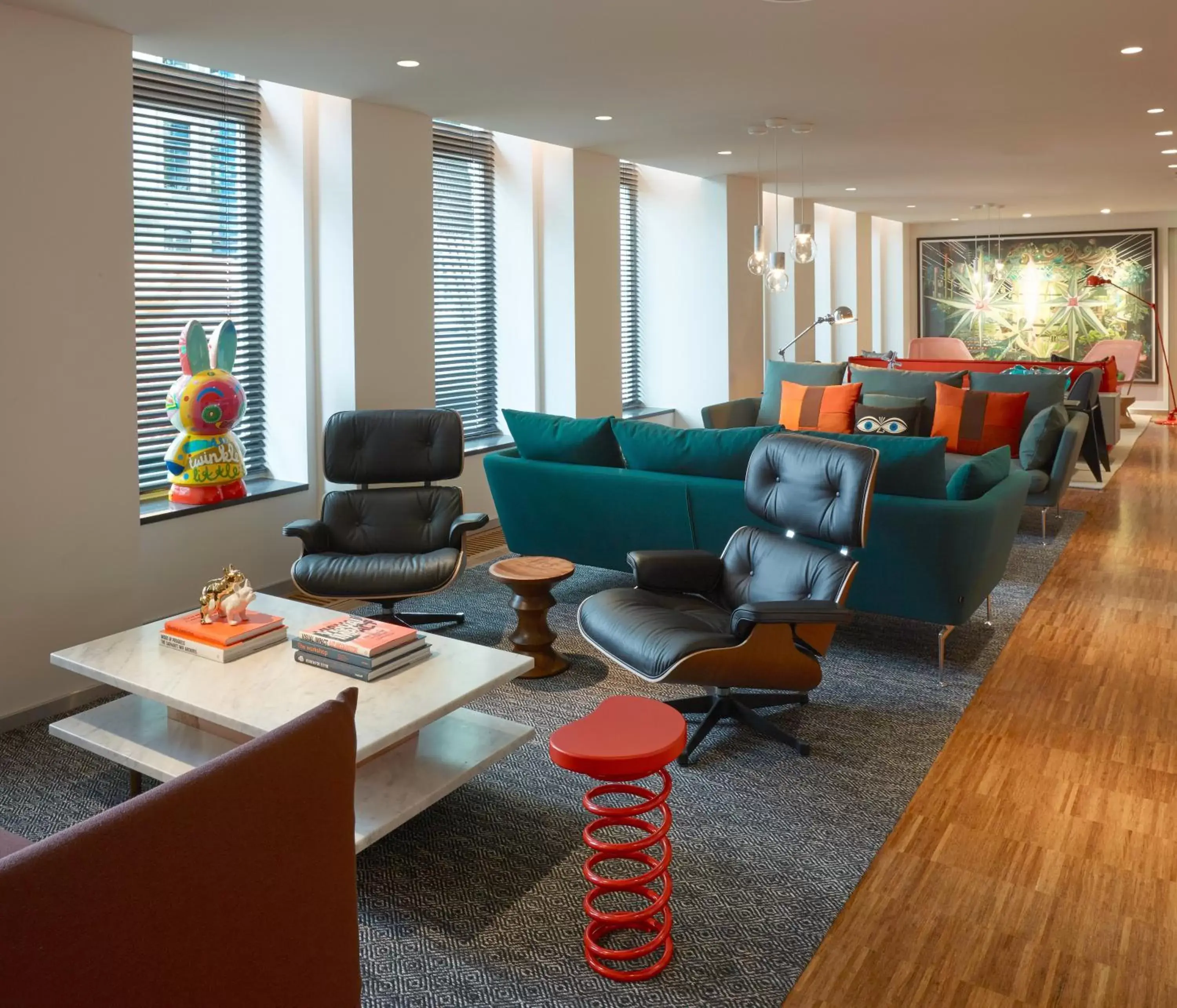 Lobby or reception, Seating Area in citizenM Amstel Amsterdam