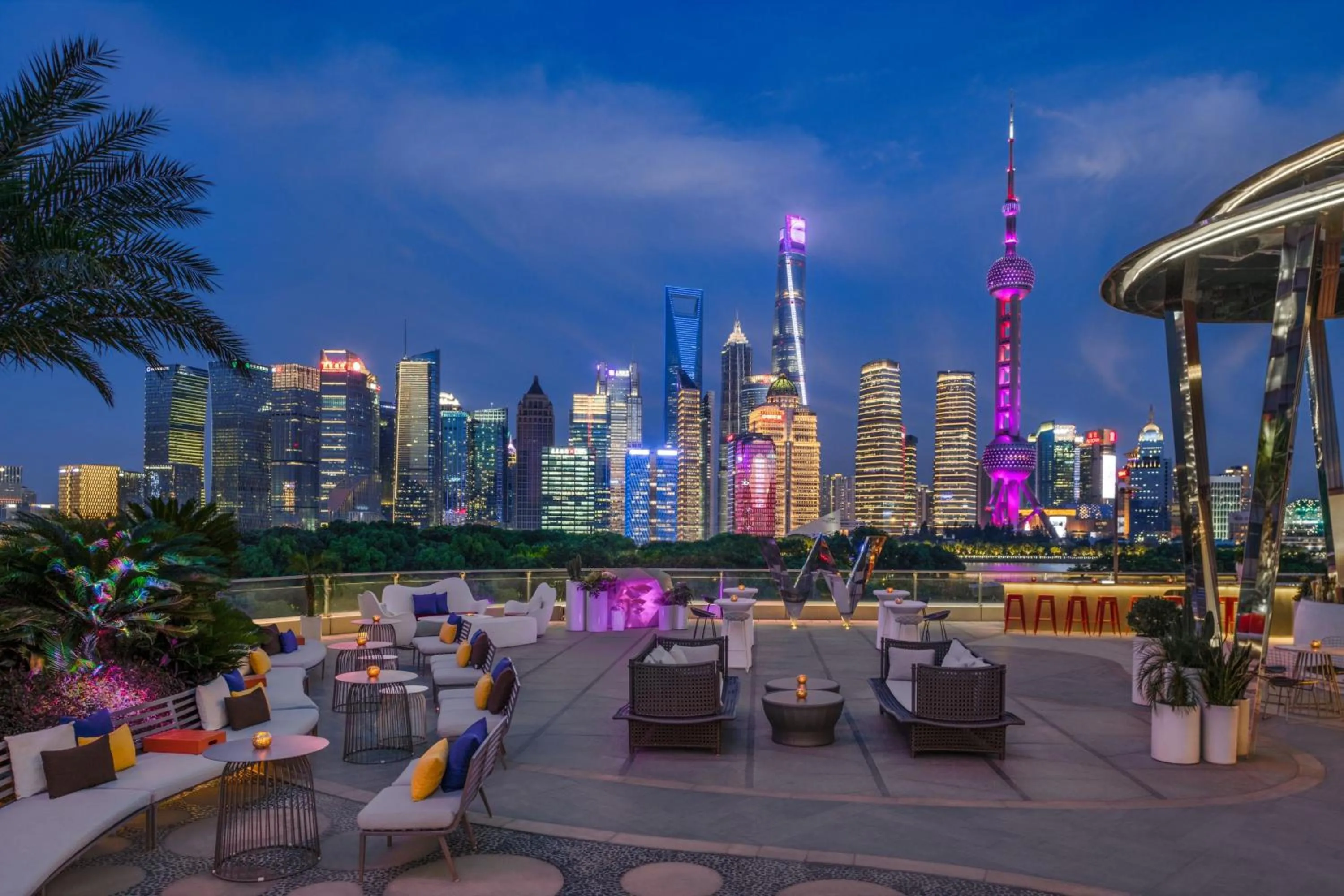 Lounge or bar in W Shanghai - The Bund