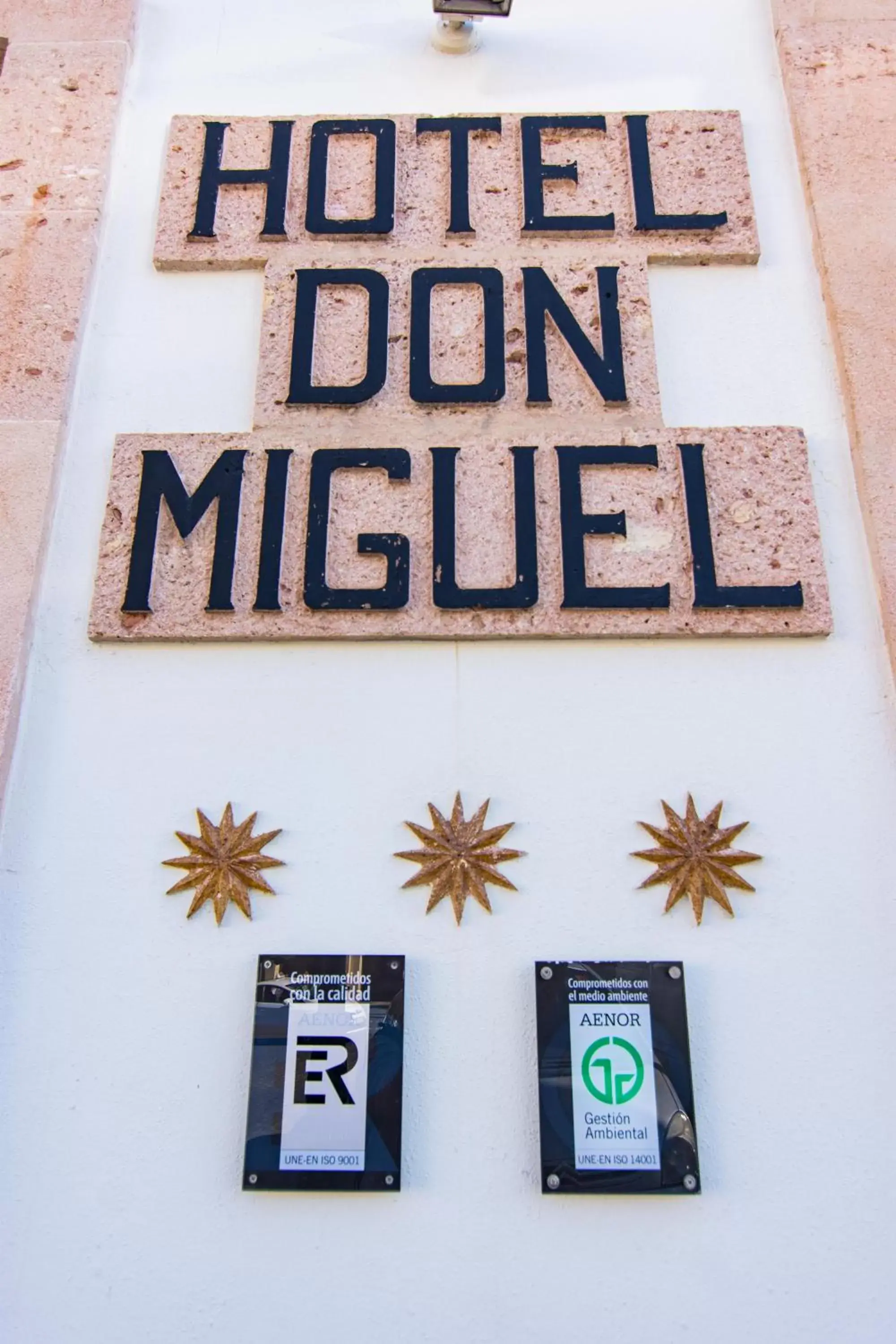 Property logo or sign in Hotel Don Miguel
