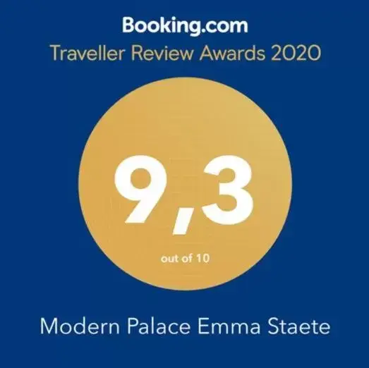 Certificate/Award in Modern Palace Emma Staete