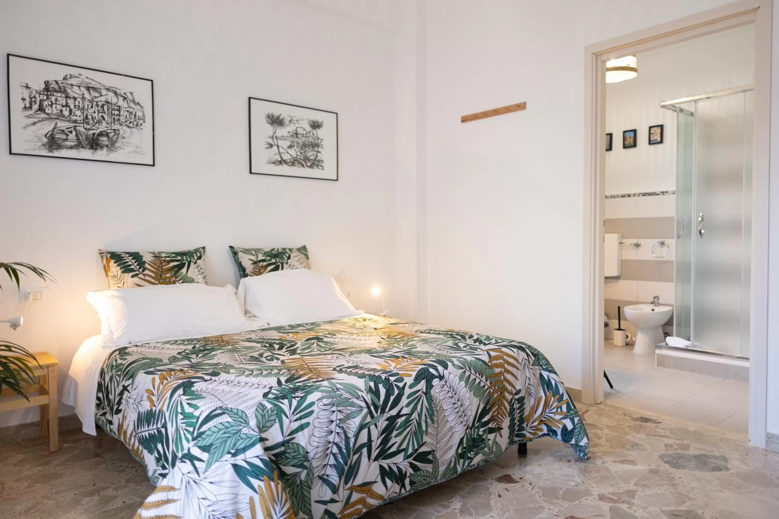 Bedroom, Bed in Baronetto B&B