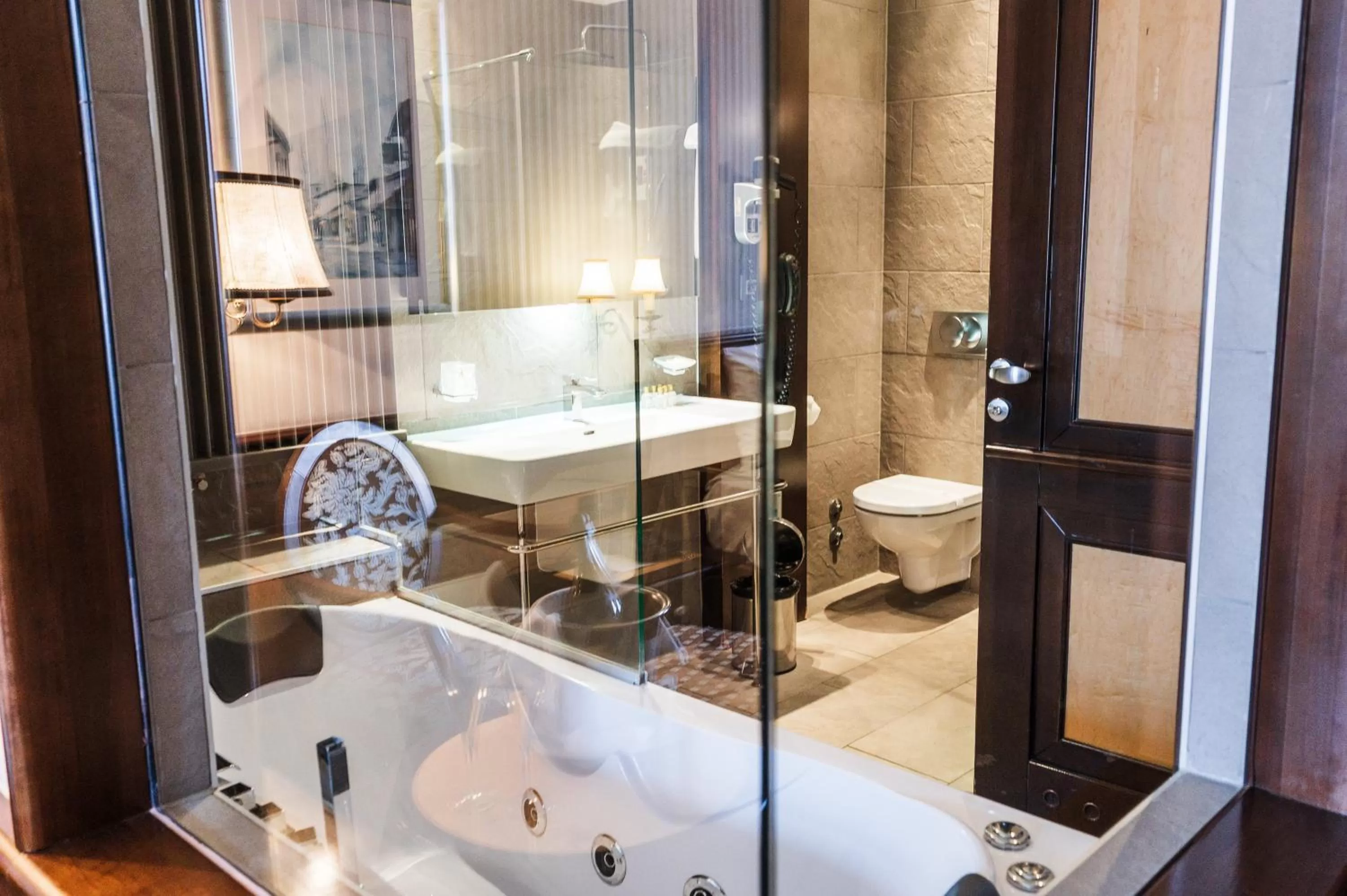 Bathroom in Hotel Europe