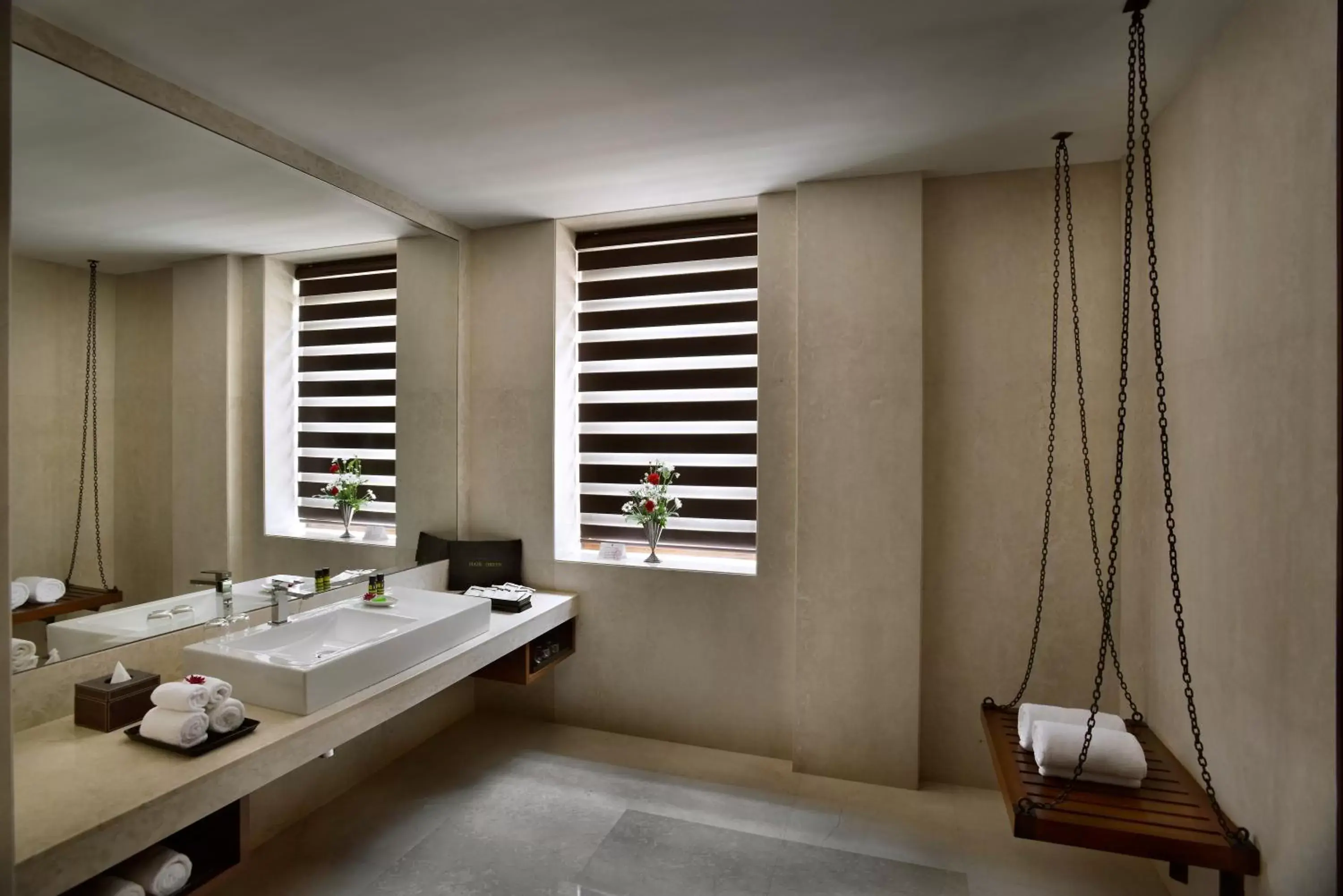 Bathroom in The Lalit Great Eastern Kolkata