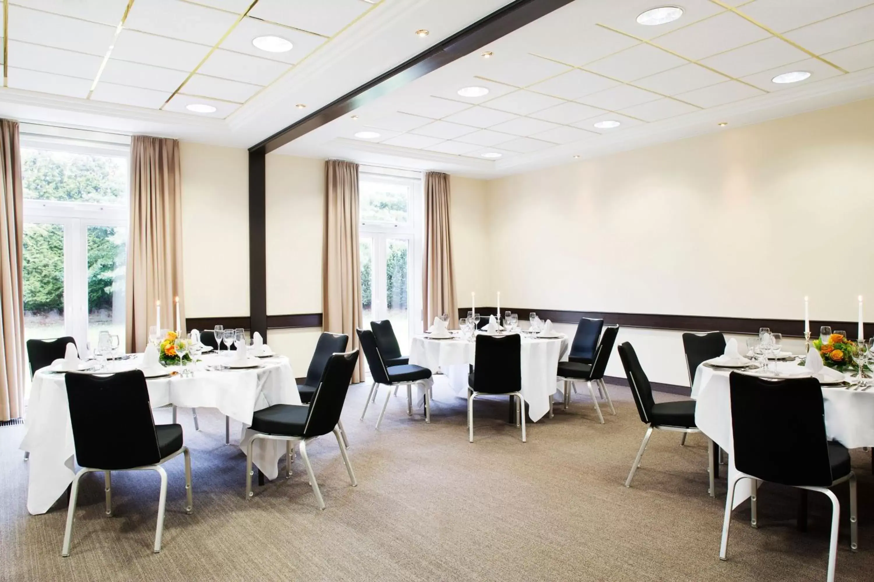 Meeting/conference room, Restaurant/Places to Eat in Hotel Schwerin Seven Lakes