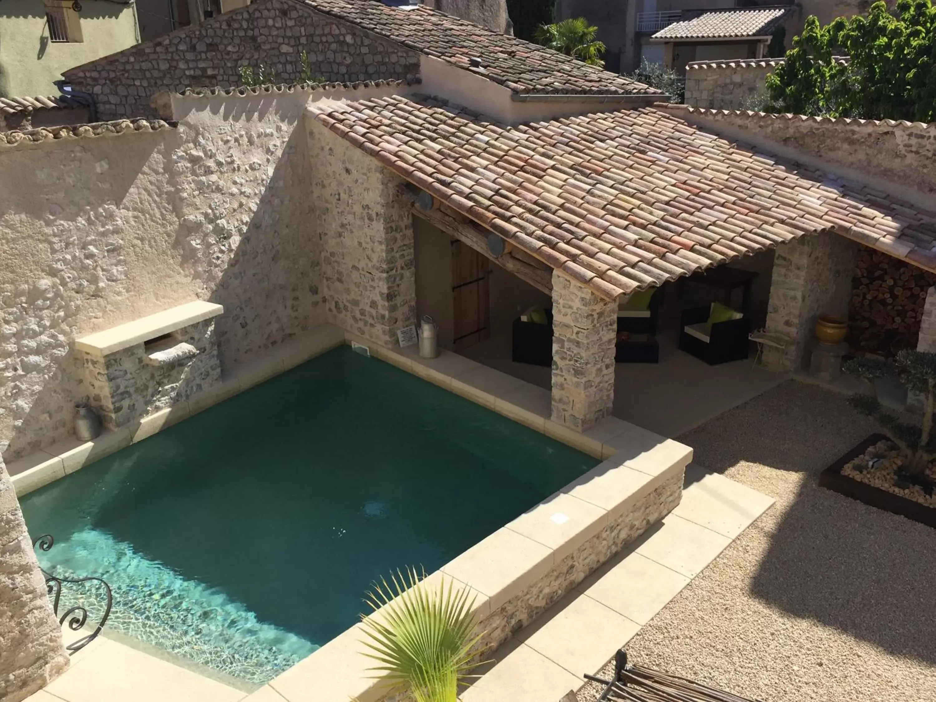 Pool view, Swimming Pool in Ancienne Cure