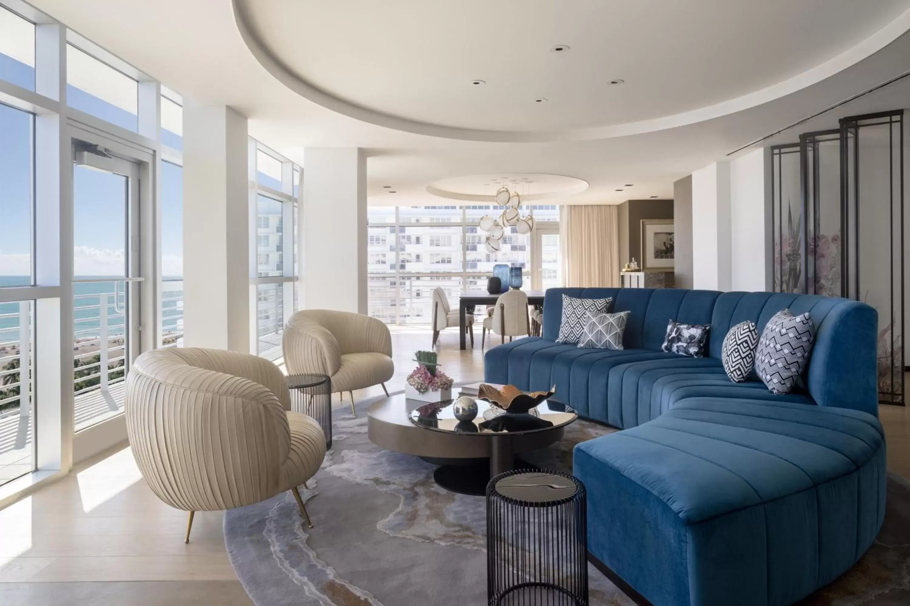 Living room, Seating Area in The Ritz-Carlton South Beach