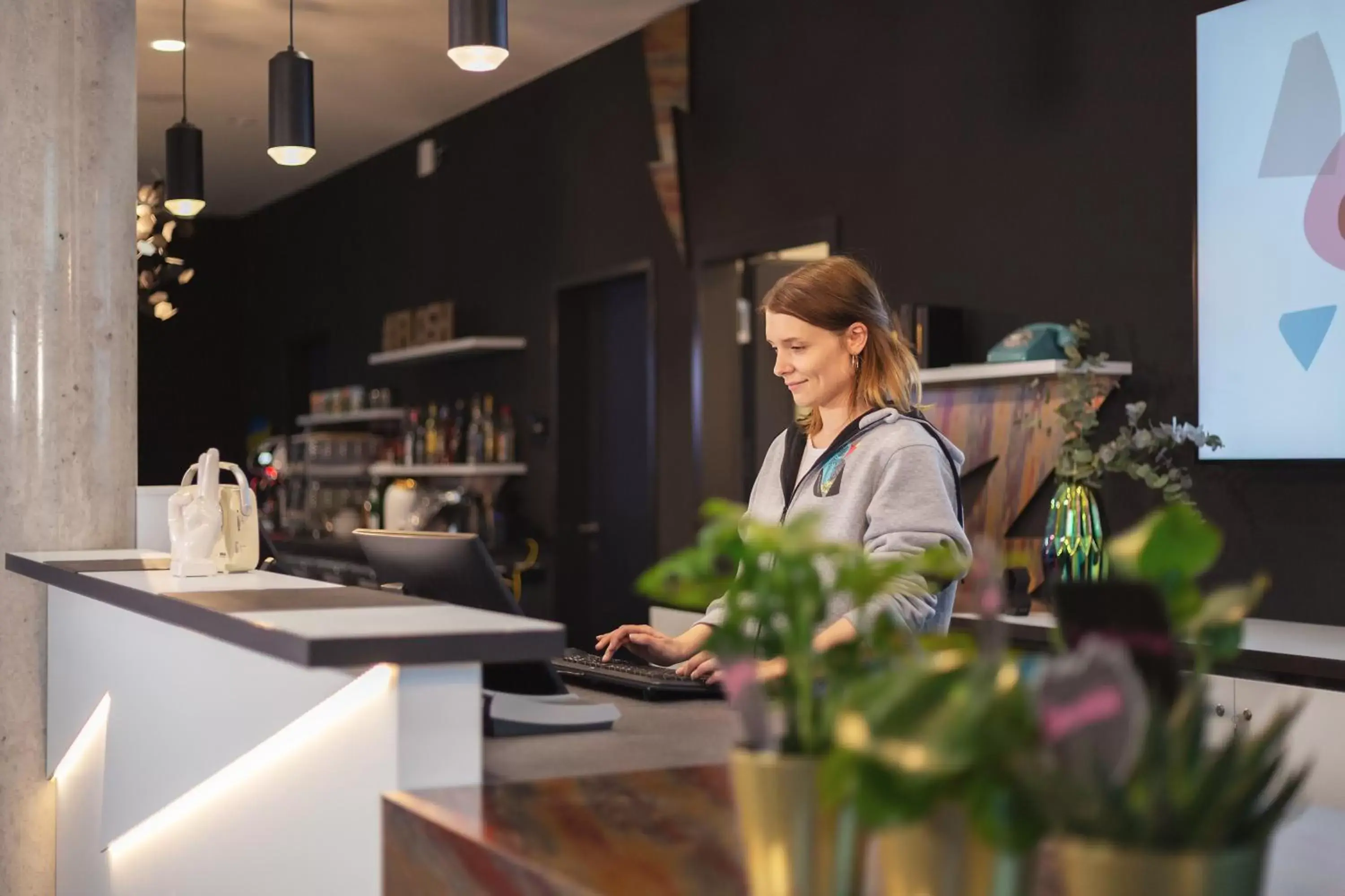 Lobby or reception in Holiday Inn - the niu, Flash Berlin Charlottenburg by IHG Lobby or reception in Holiday Inn - the niu, Flash Berlin Charlottenburg by IHG