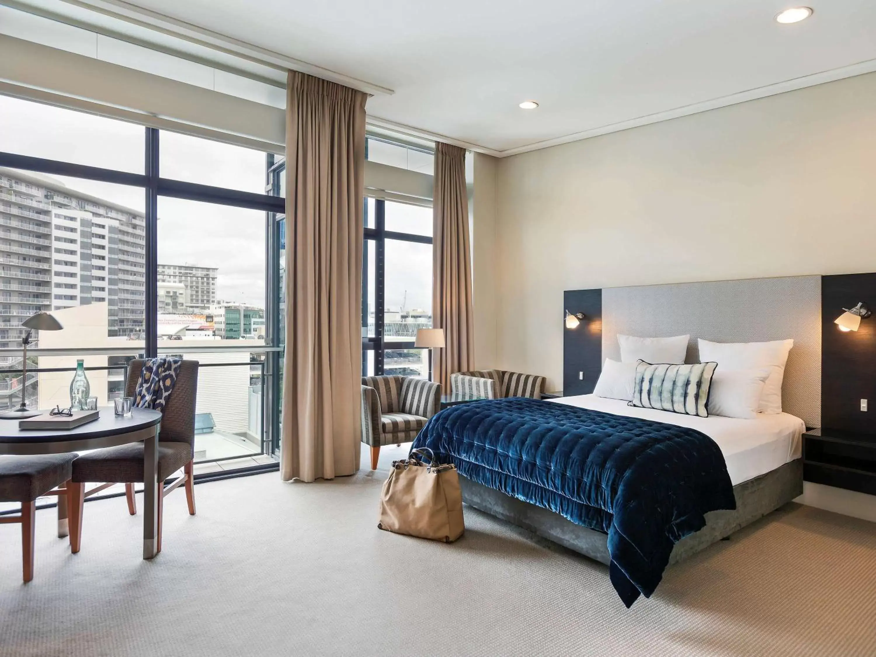 Photo of the whole room, Bed in The Sebel Auckland Viaduct Harbour Photo of the whole room, Bed in The Sebel Auckland Viaduct Harbour