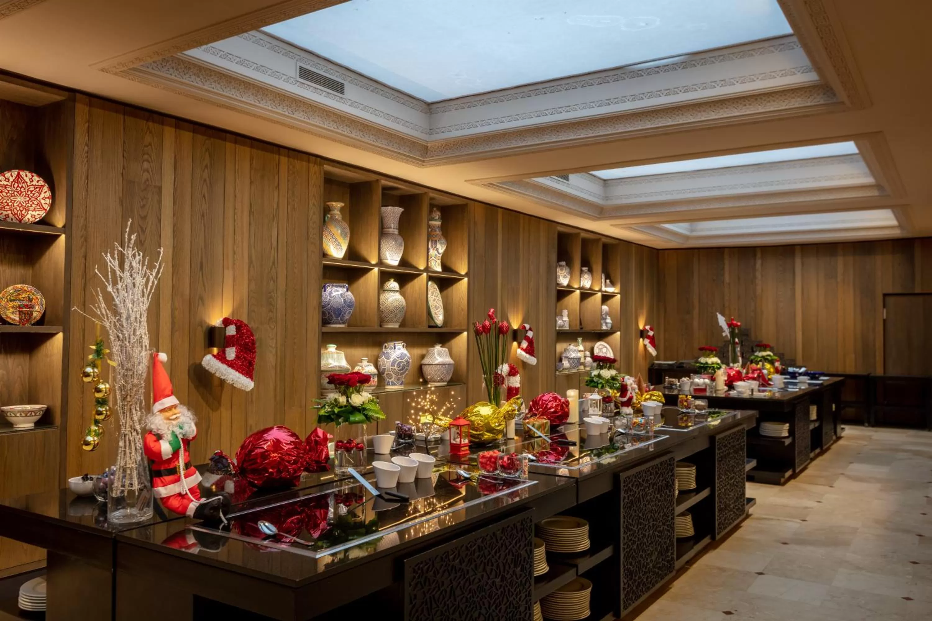 Decorative detail in La Tour Hassan Palace