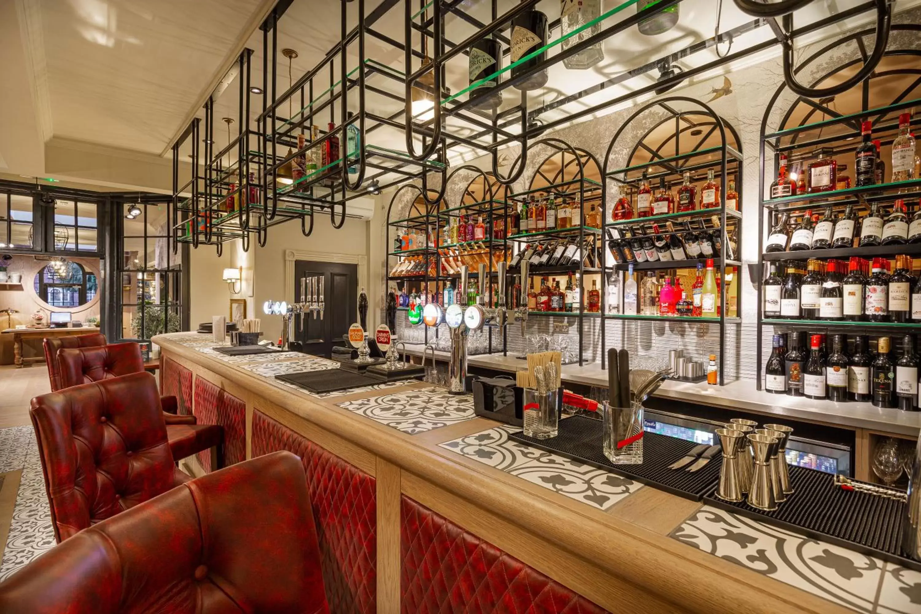 Lounge or bar, Lounge/Bar in The Wynnstay Hotel, Oswestry, Shropshire