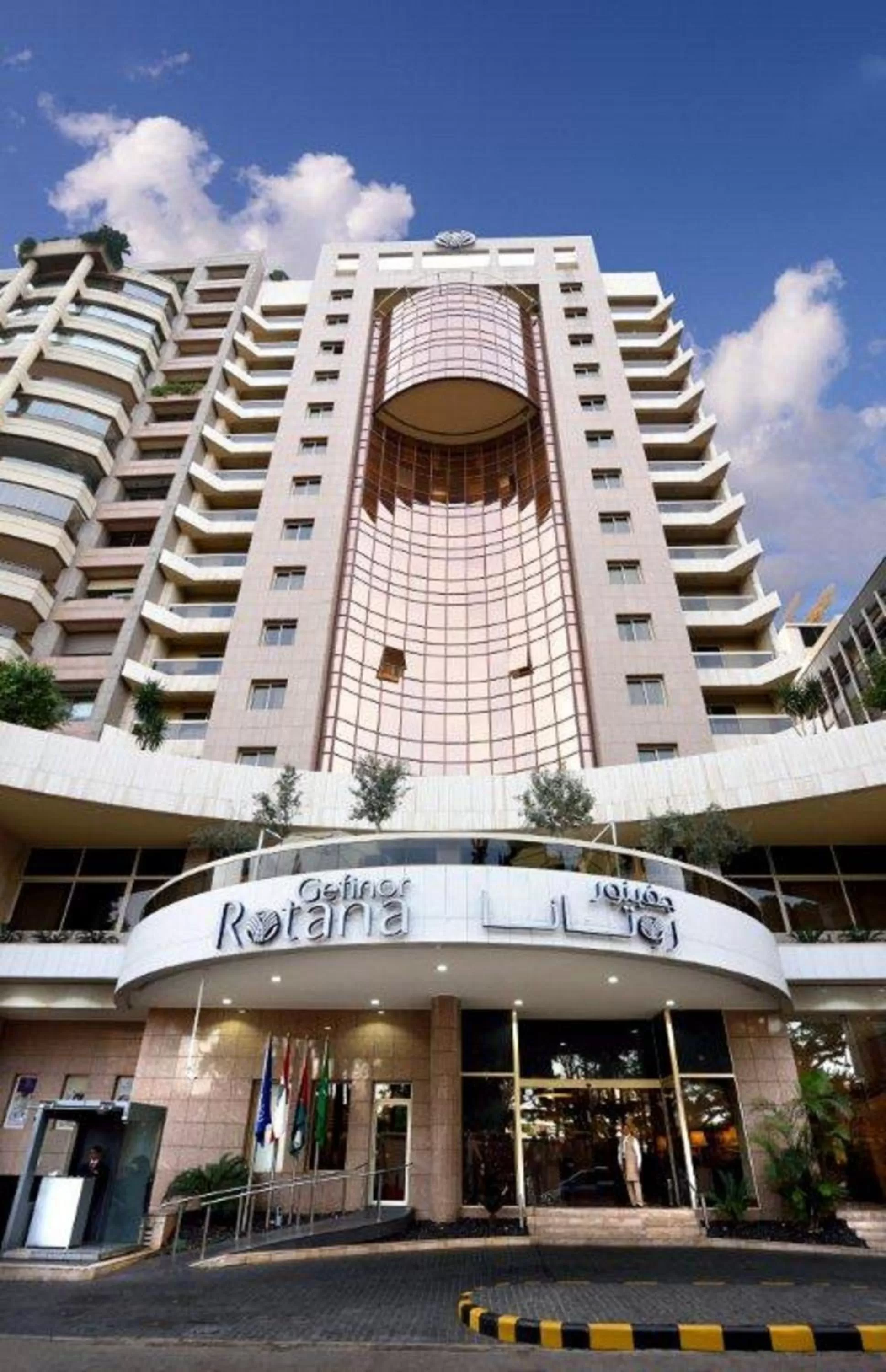 Facade/entrance in Gefinor Rotana – Beirut
