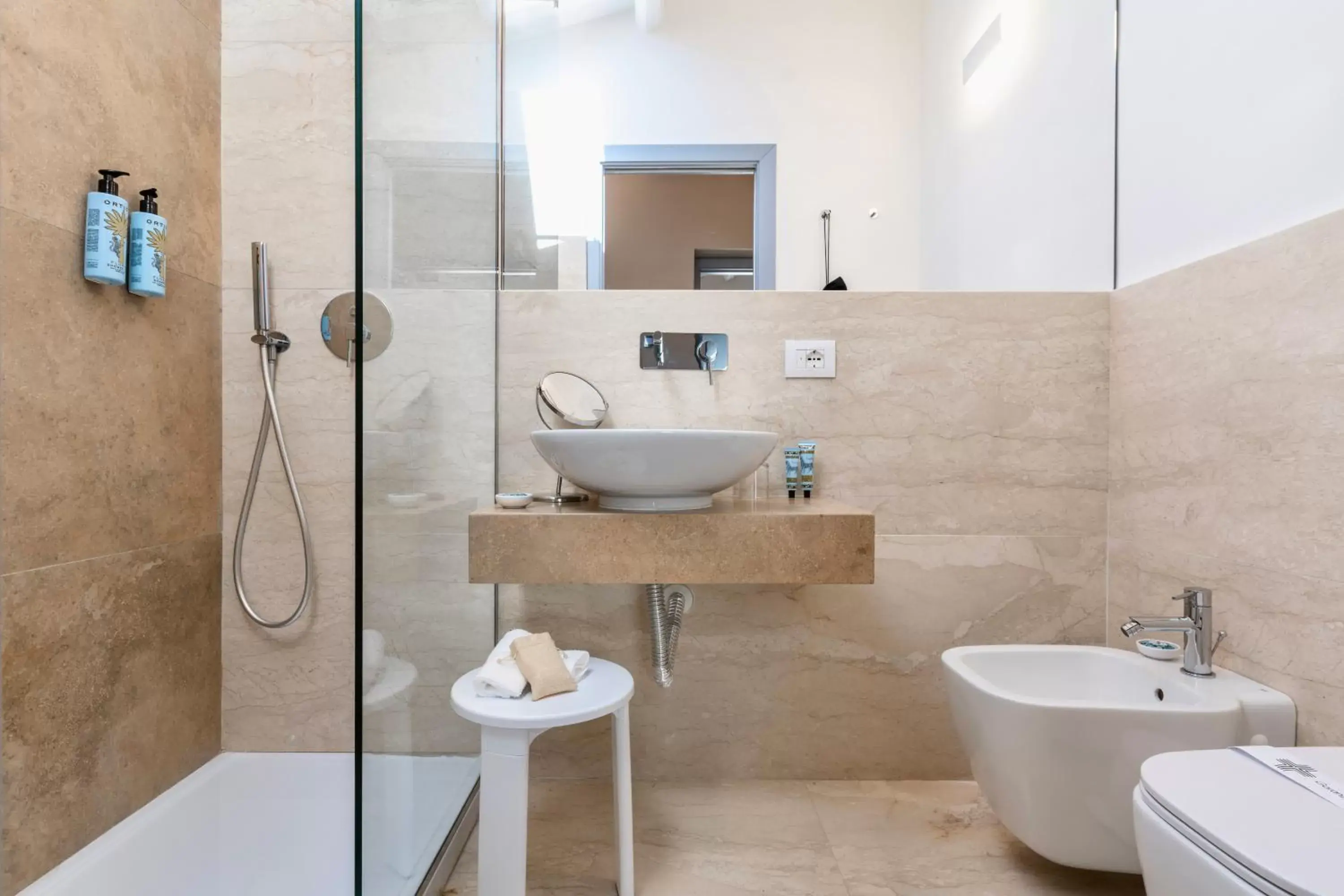 Bathroom in Archè Design Rooms and Suites