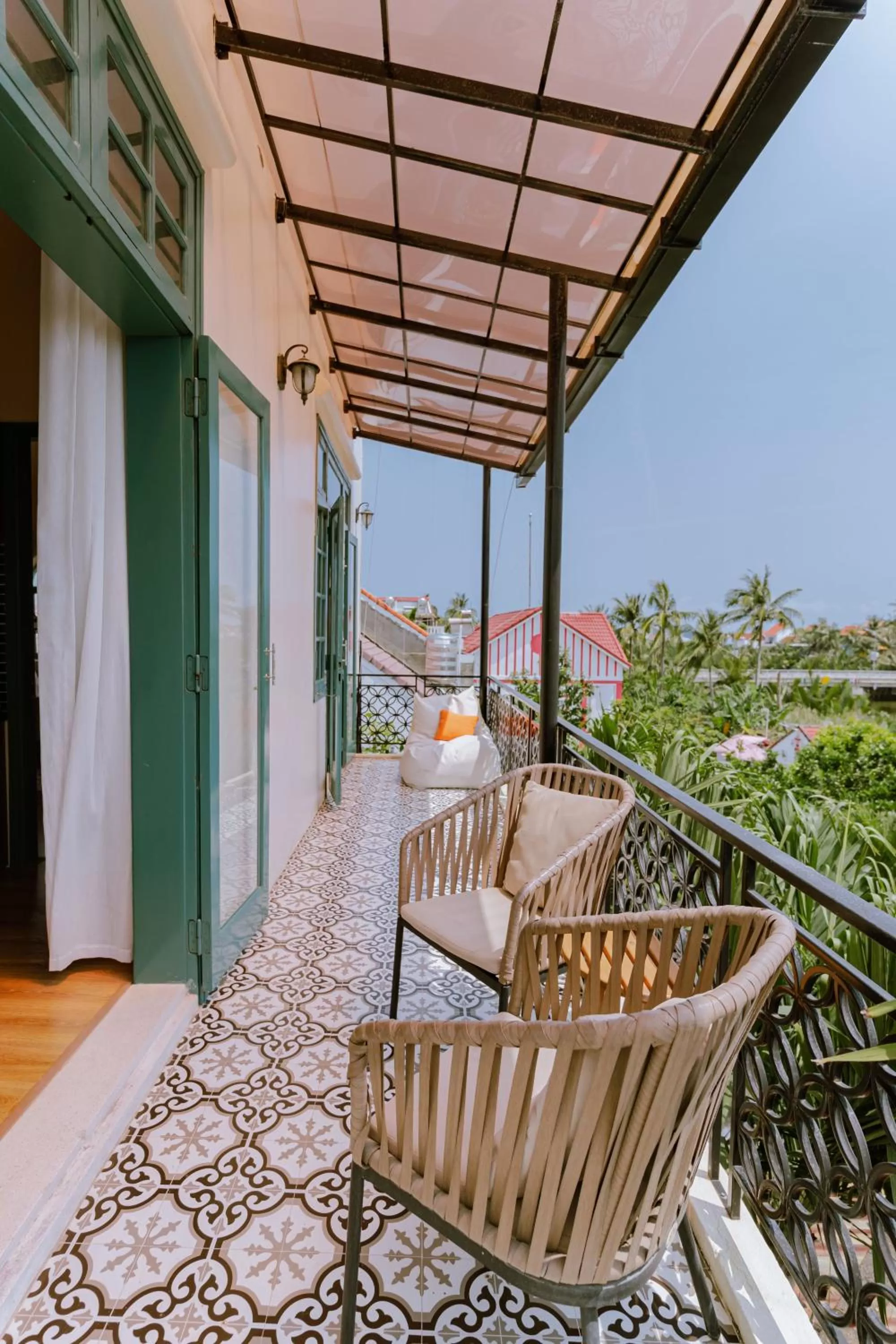 Balcony/Terrace in Alsahar Hoi An Boutique Villa