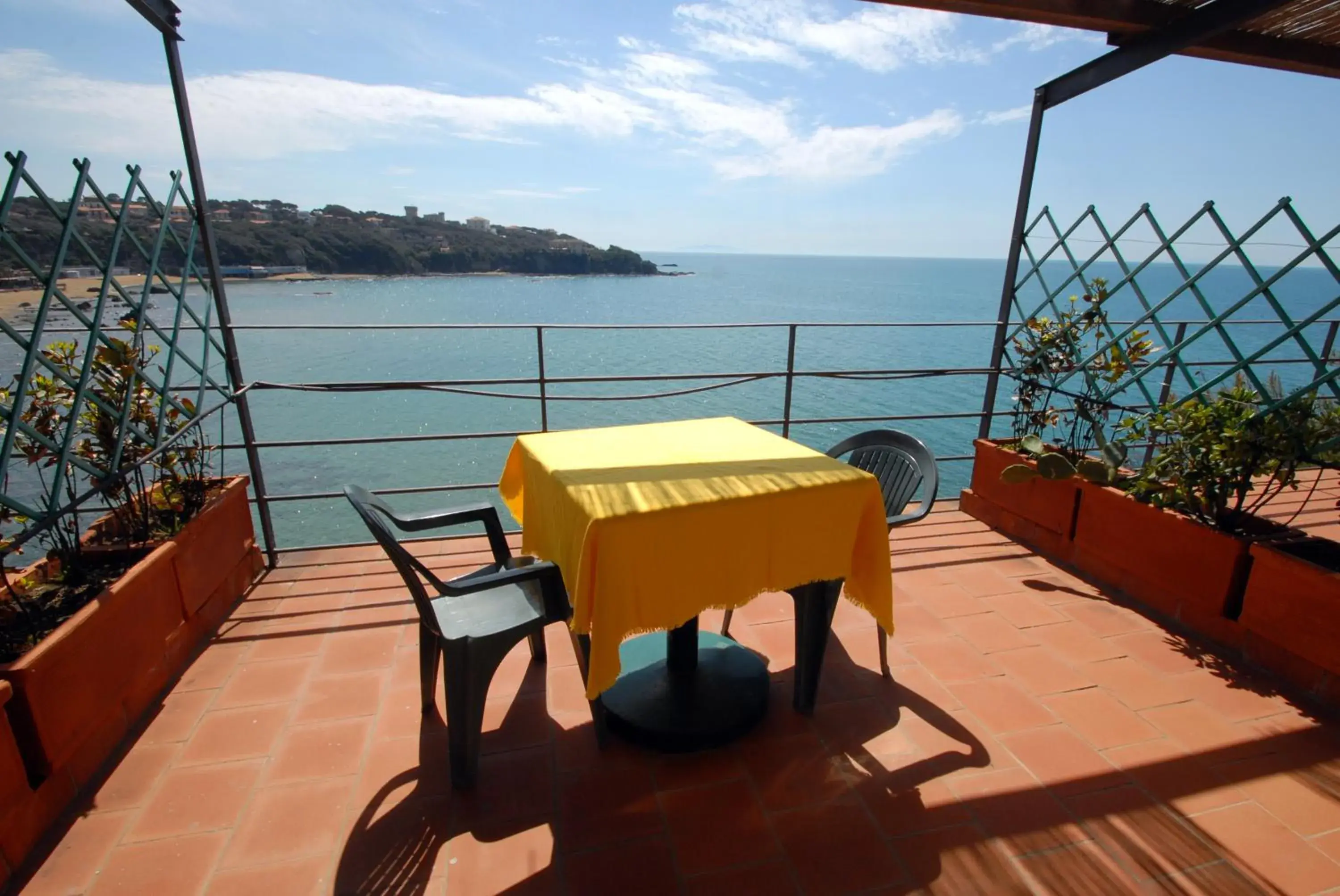 Balcony/Terrace in Hotel Baia Del Sorriso