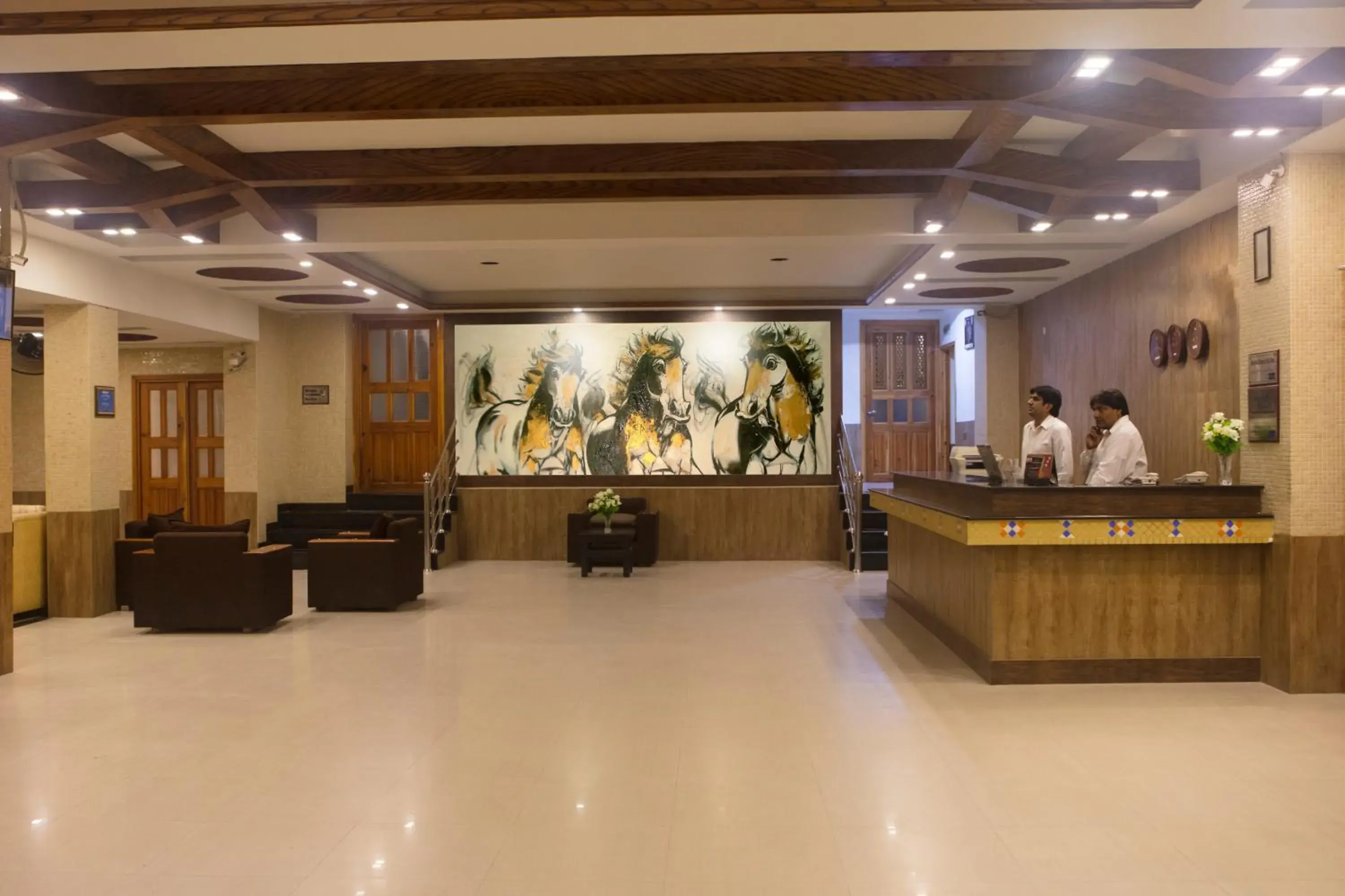 Lobby/Reception in Hotel Marcopolo Lobby/Reception in Hotel Marcopolo