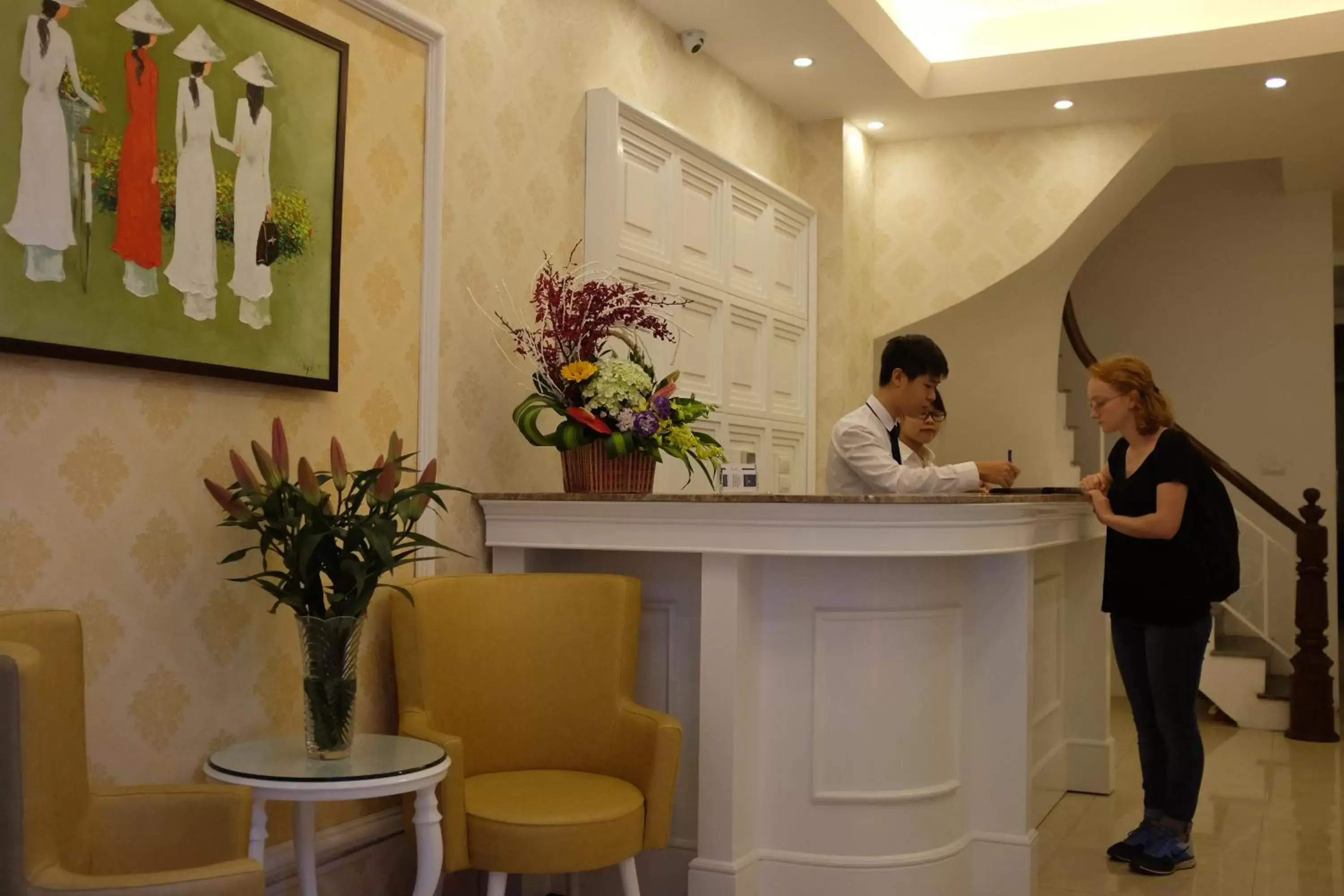Lobby or reception, Lobby/Reception in Skyline Hanoi Hotel