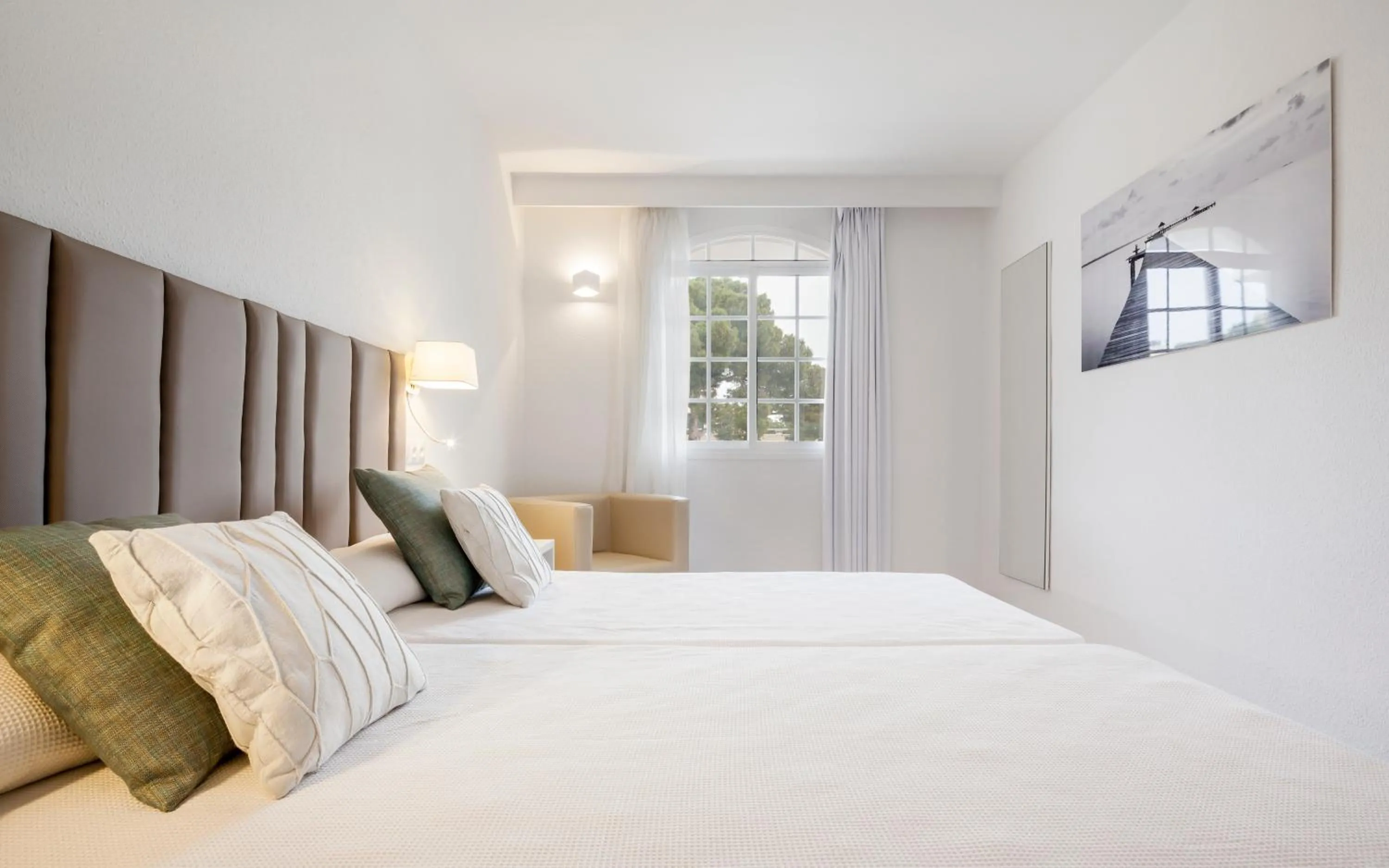 Bedroom, Bed in Ilunion Menorca