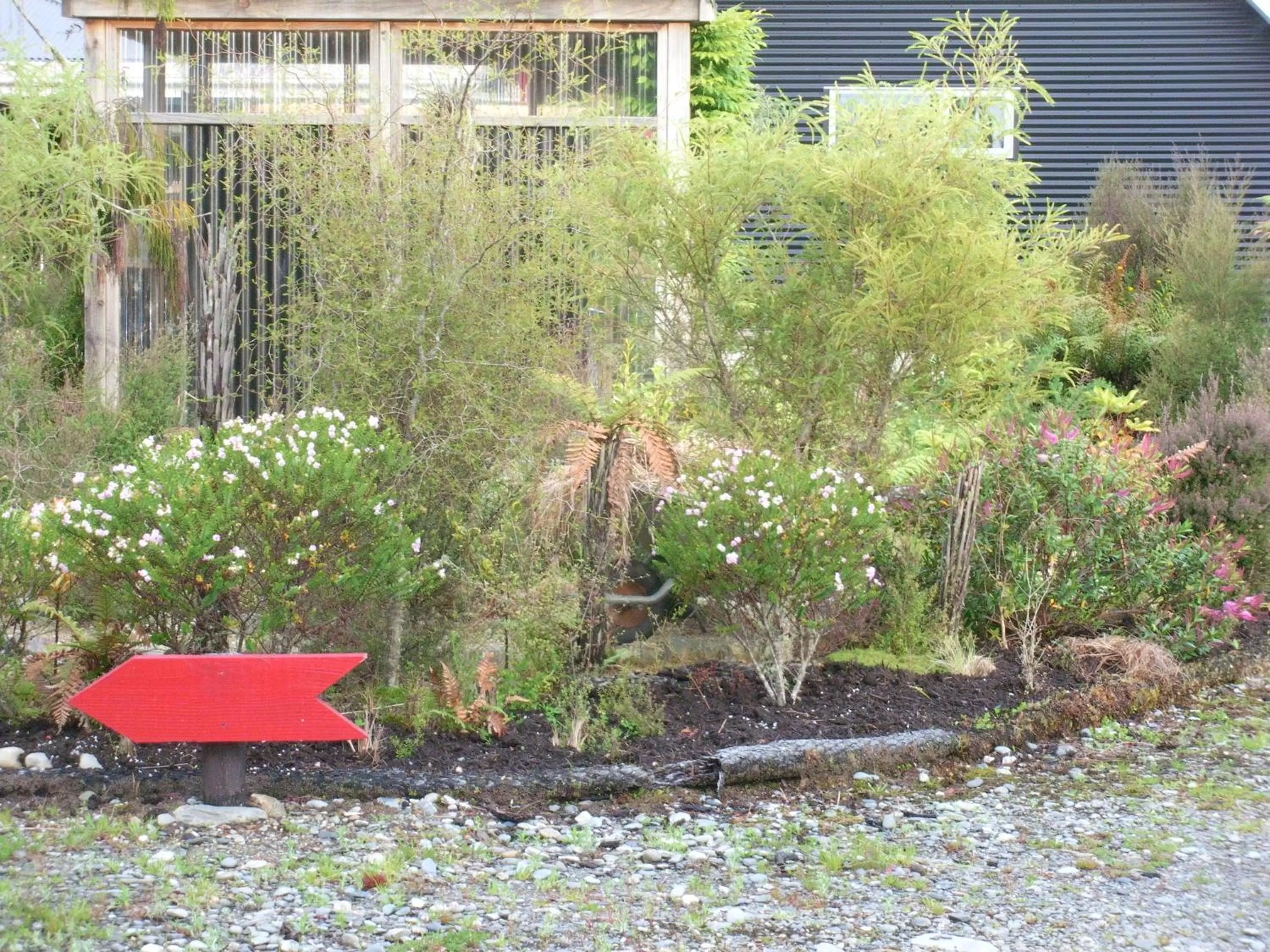 Garden in Mahinapua Retreat B&B