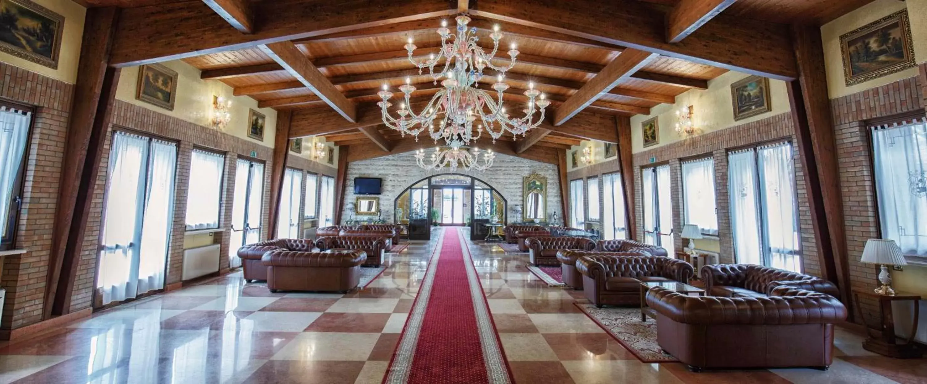 Lobby or reception in Grand Hotel Vigna Nocelli