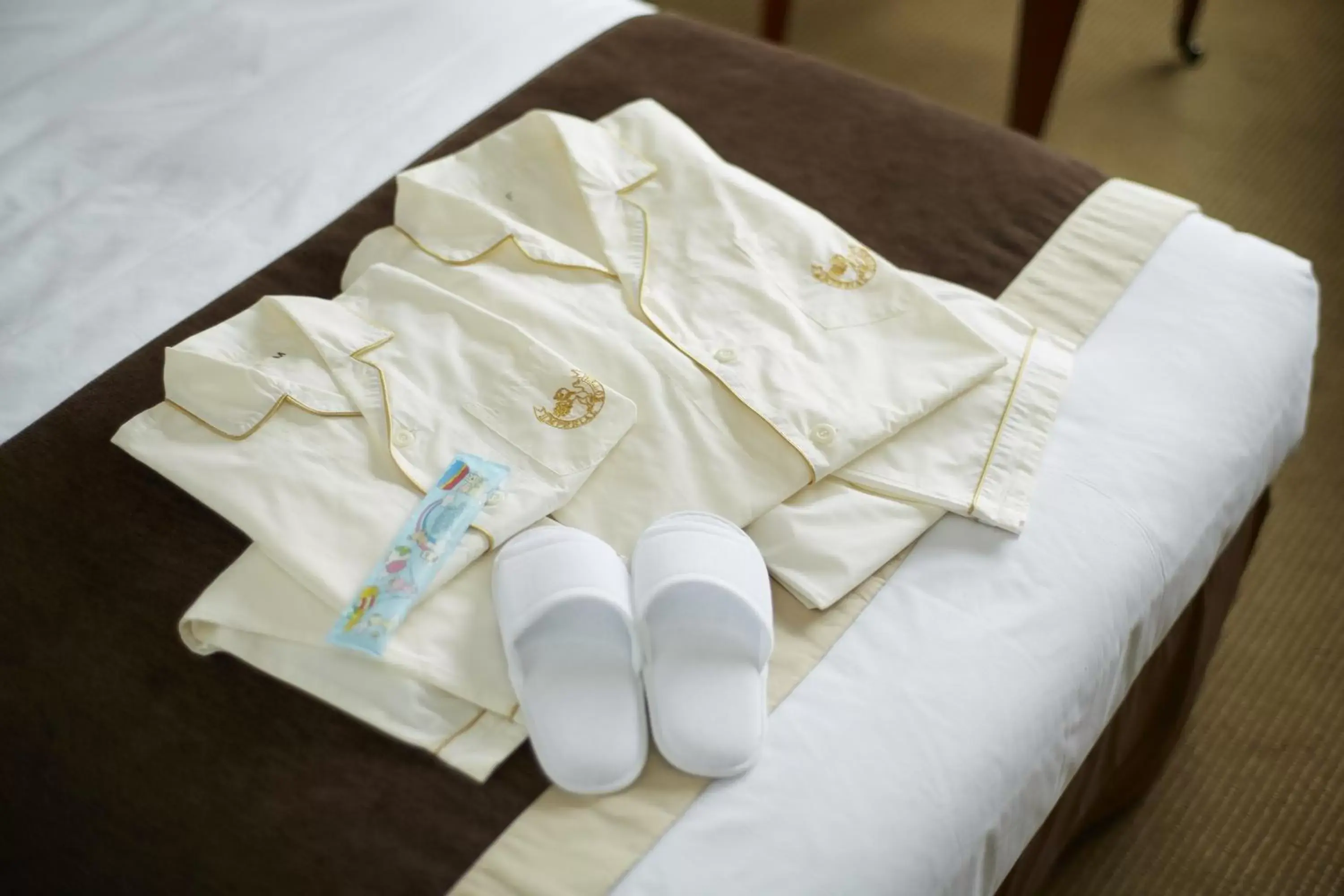 Decorative detail, Bed in Imperial Hotel Osaka