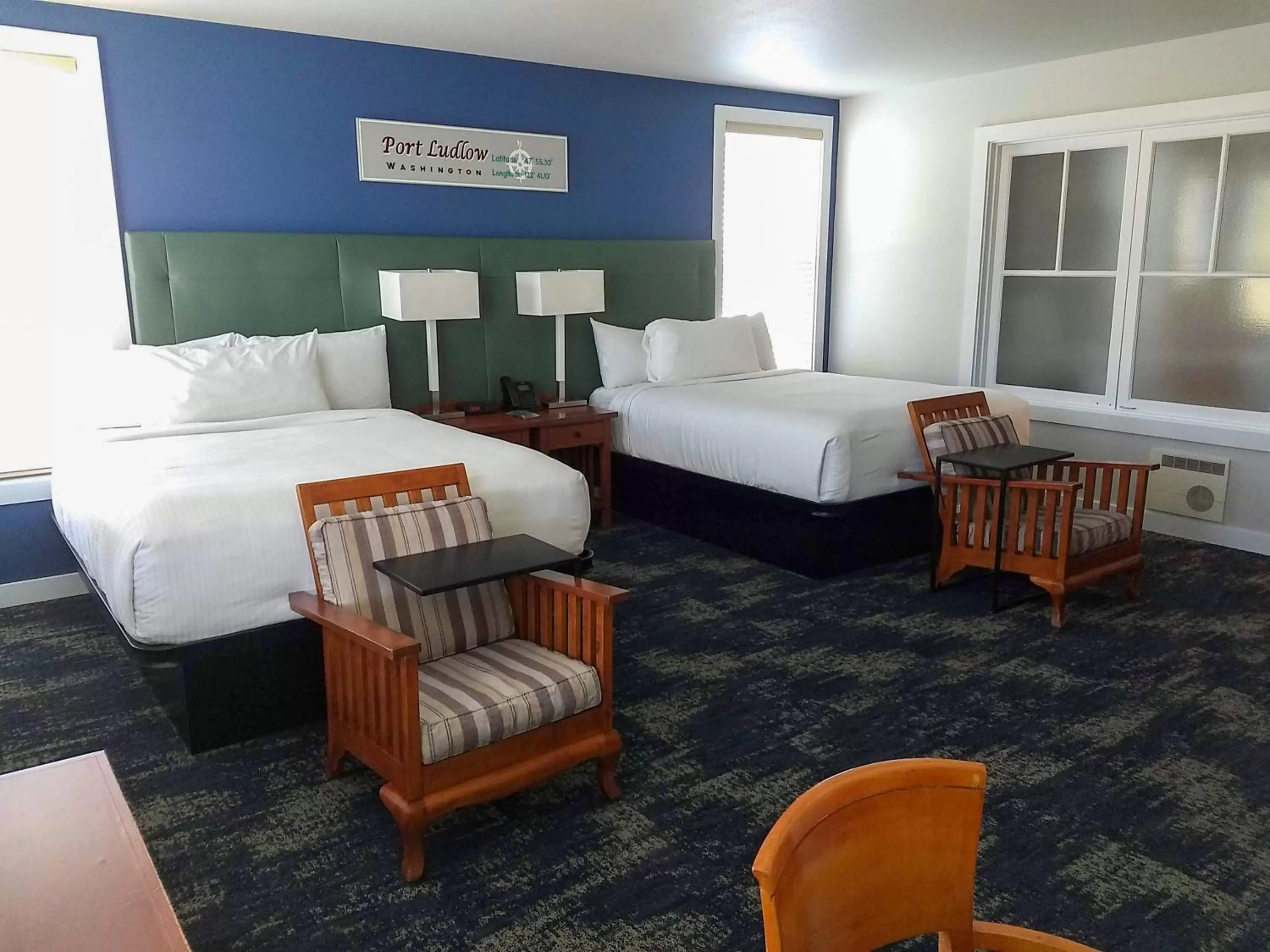 Bed in Resort at Port Ludlow