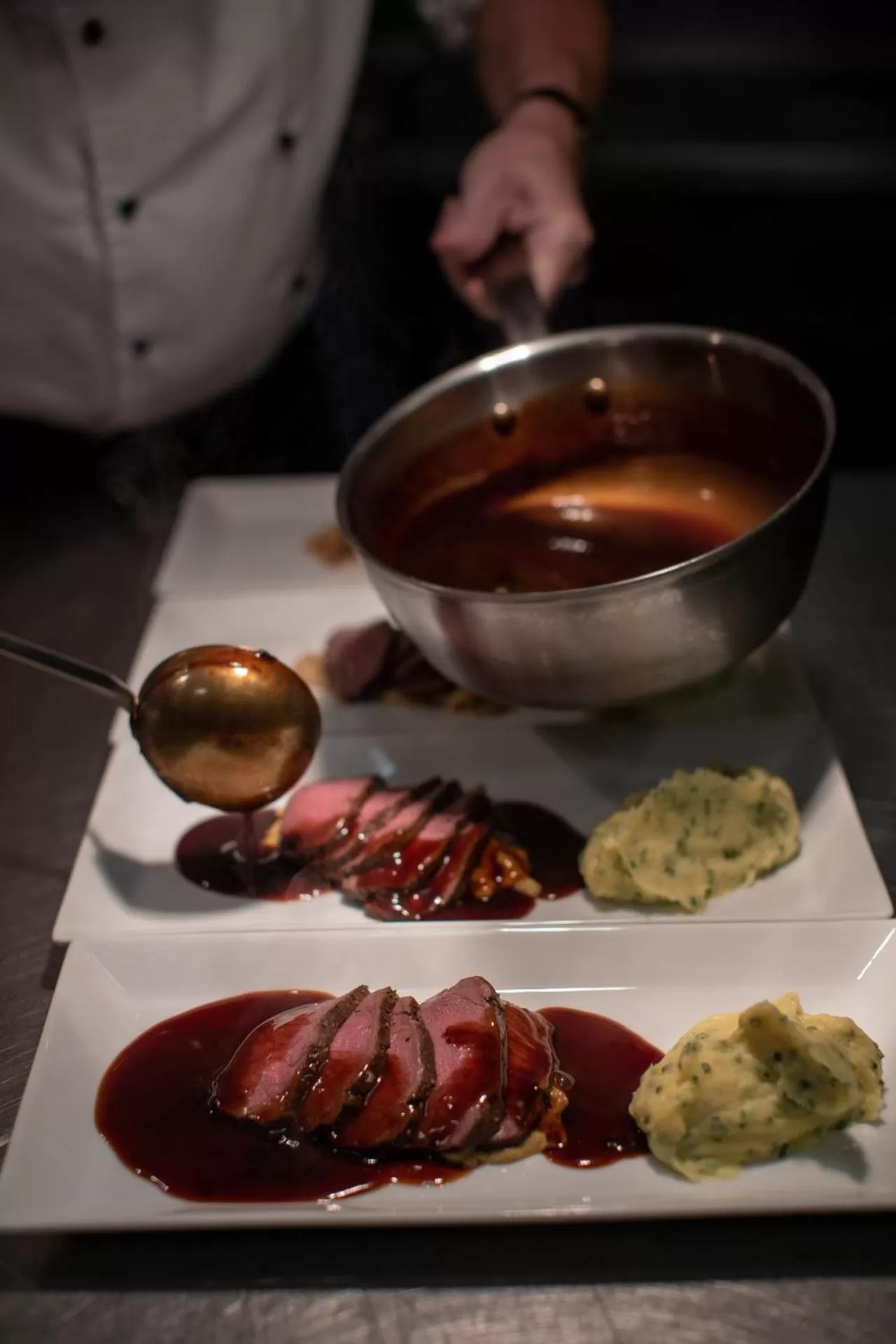 Food close-up in Munkedals Herrgård