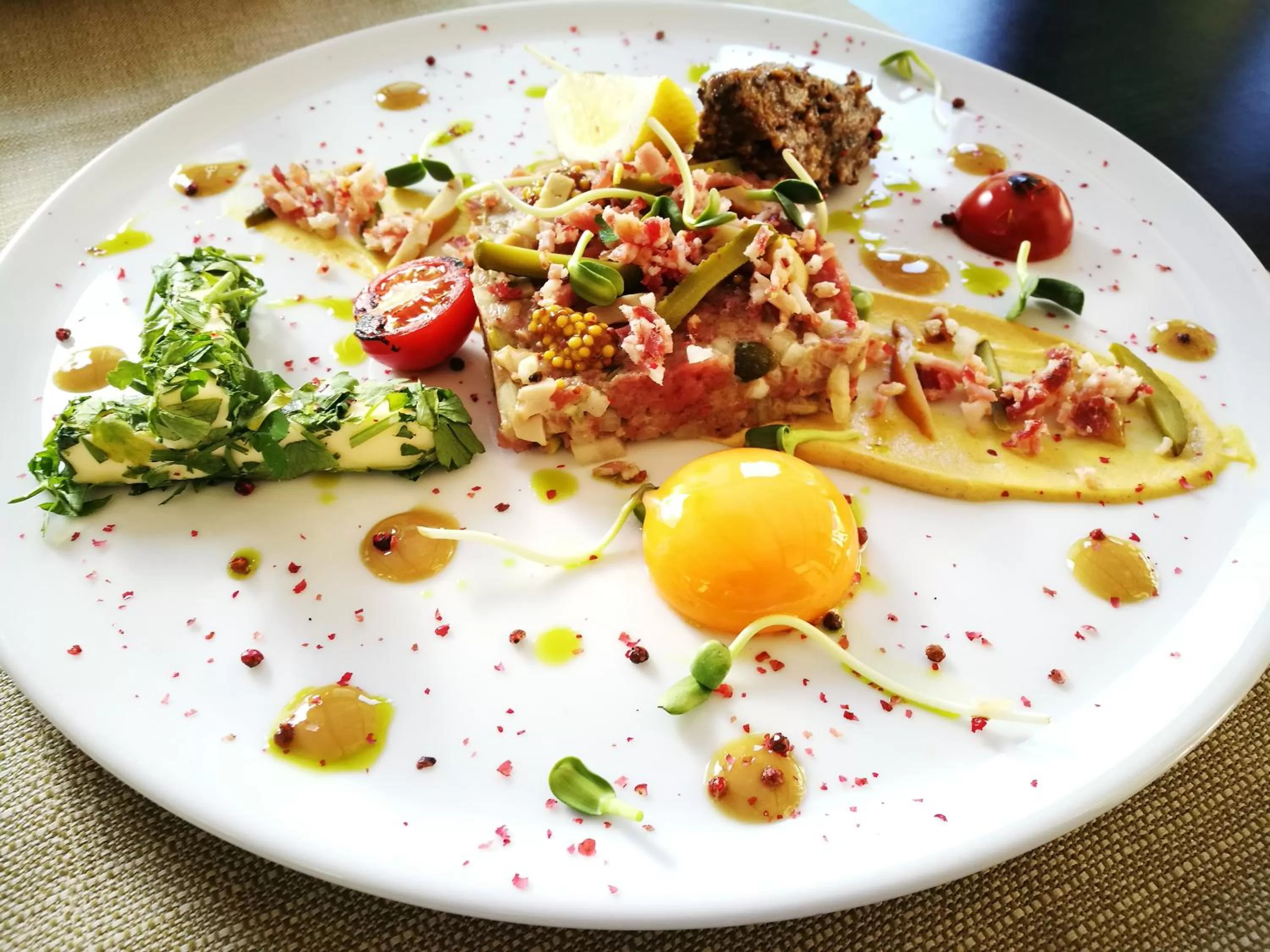 Food close-up in Hotel Forum Fitness Spa & Wellness