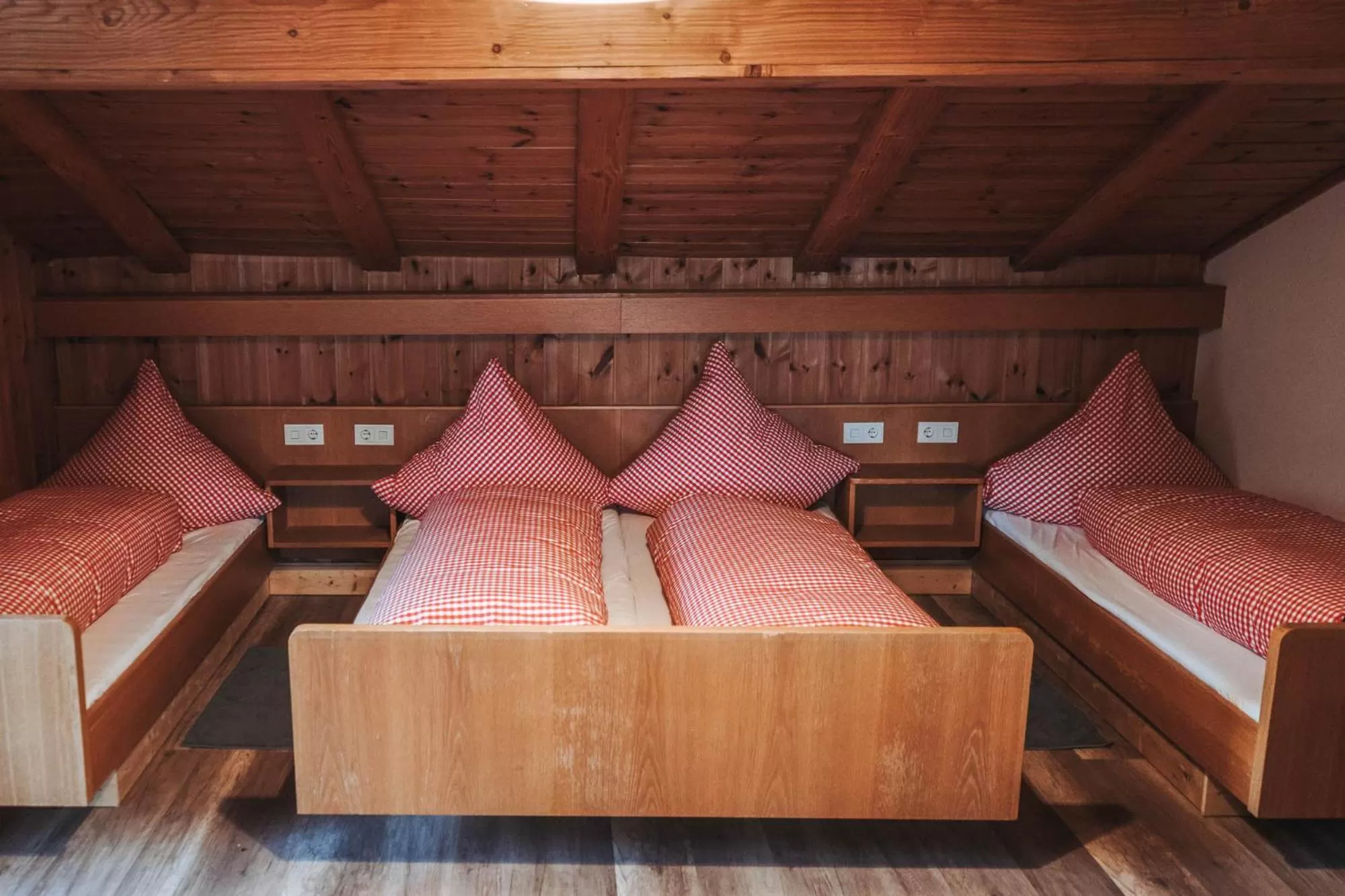 Bedroom, Bed in Berggasthof Hochpröller