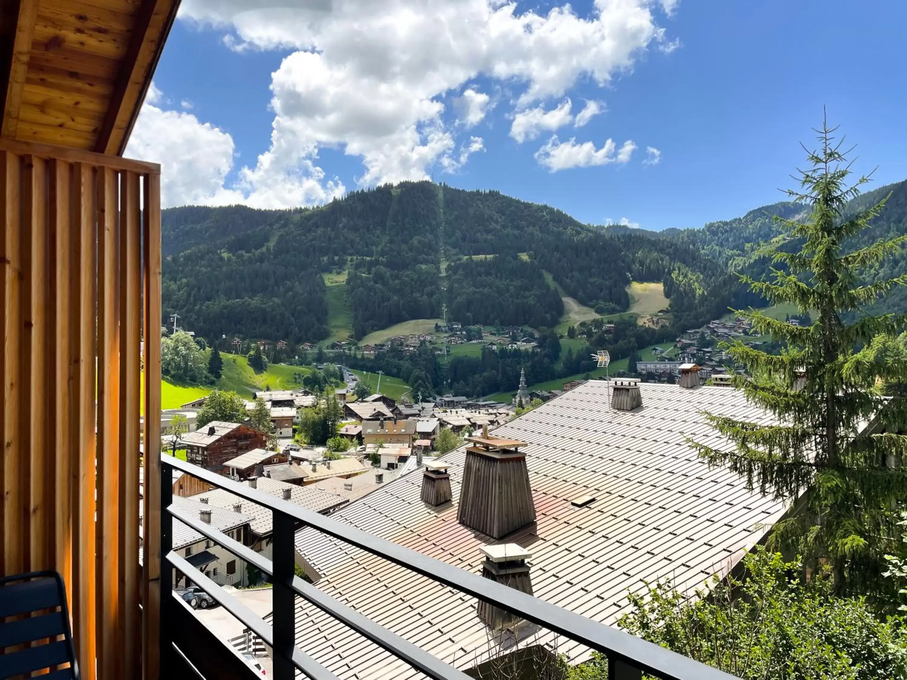 Summer, Mountain View in St-Alban Hotel & Spa