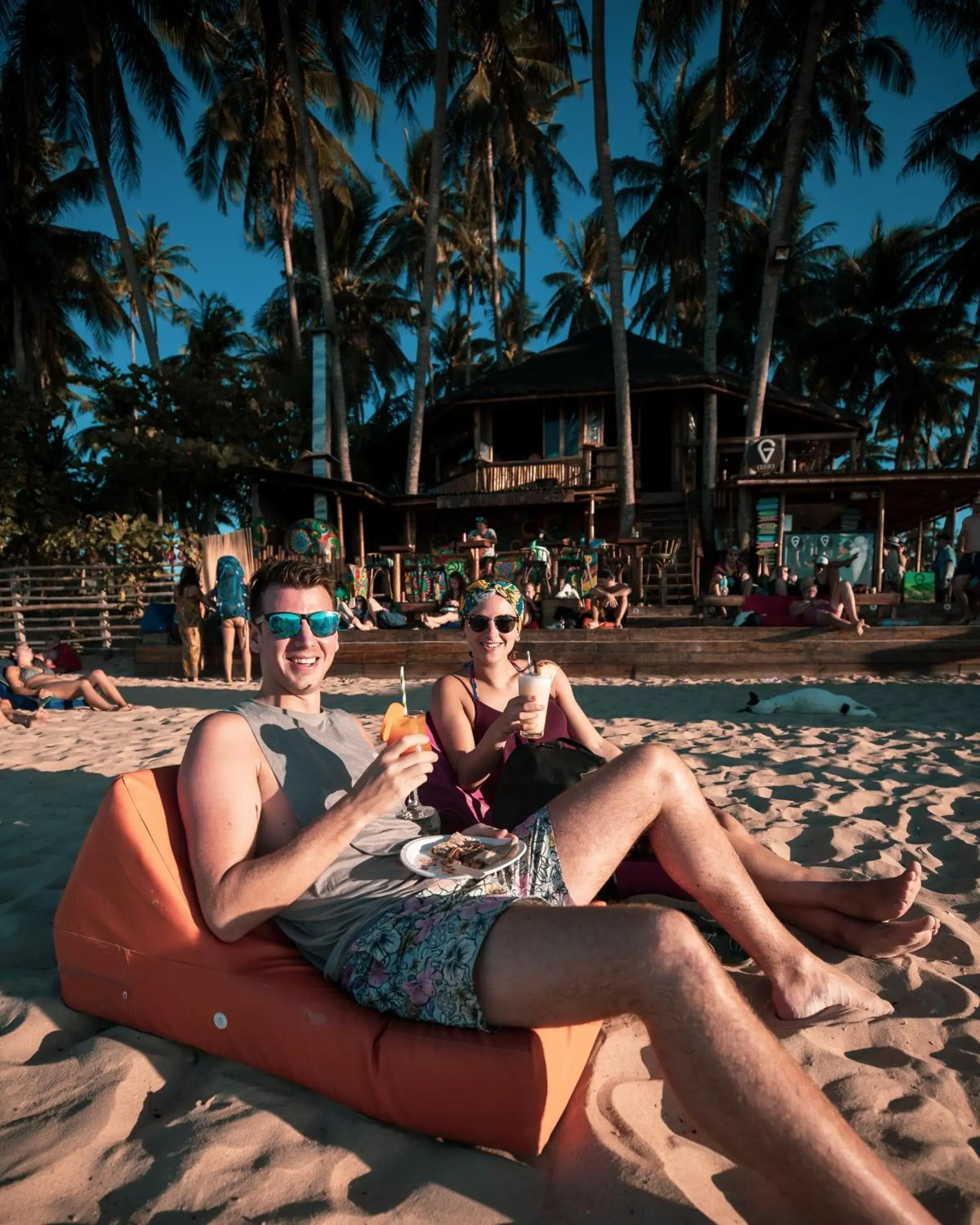 People, Guests in Mad Monkey Hostel Nacpan Beach