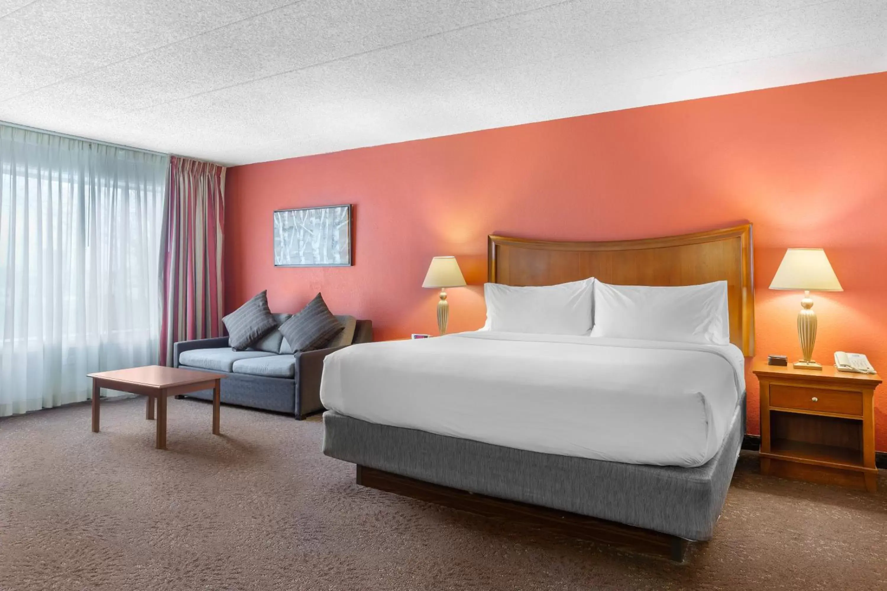 Photo of the whole room, Bed in Holiday Inn Express Chicago-Downers Grove, an IHG Hotel