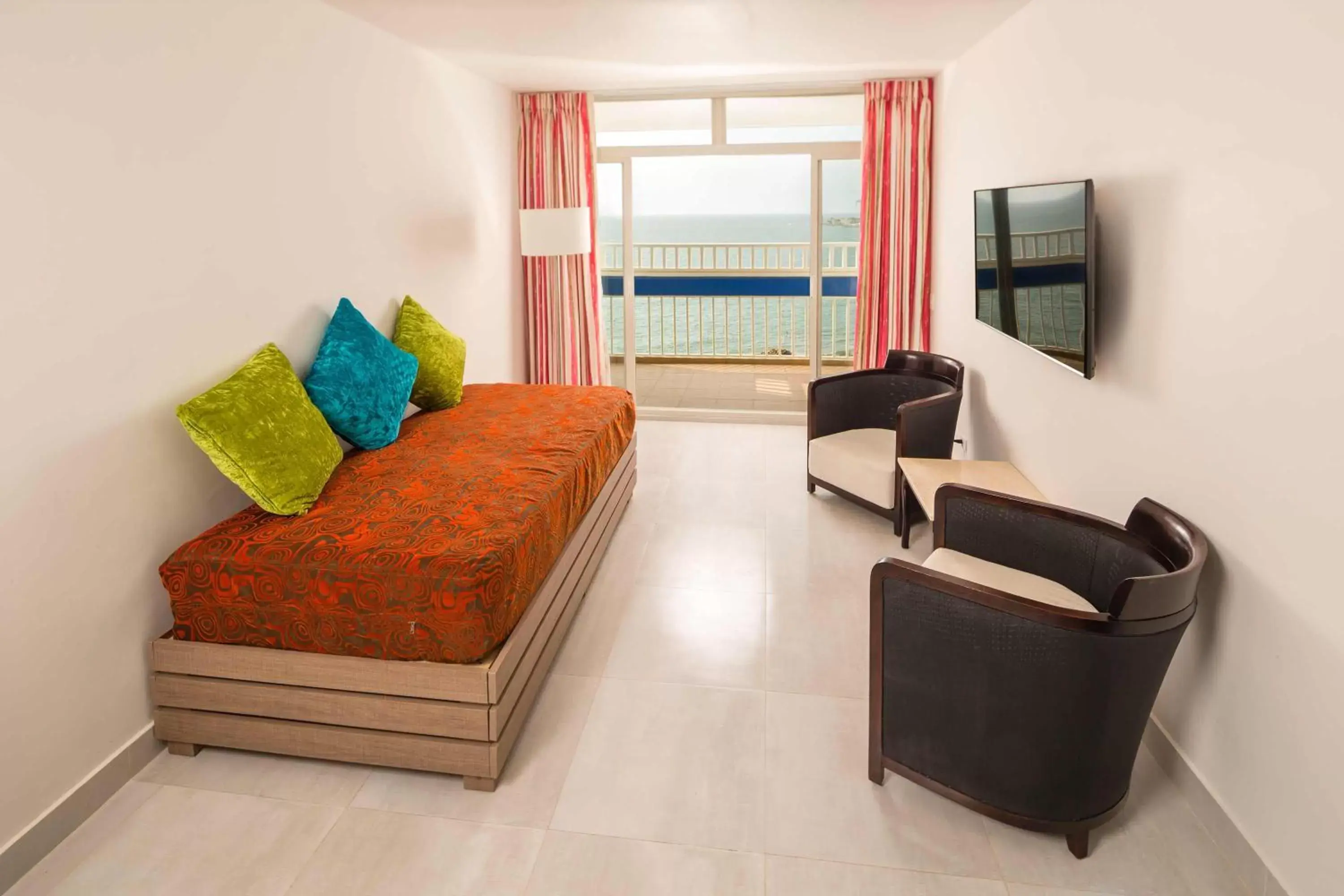 Bed, Seating Area in Decameron Cartagena - All Inclusive