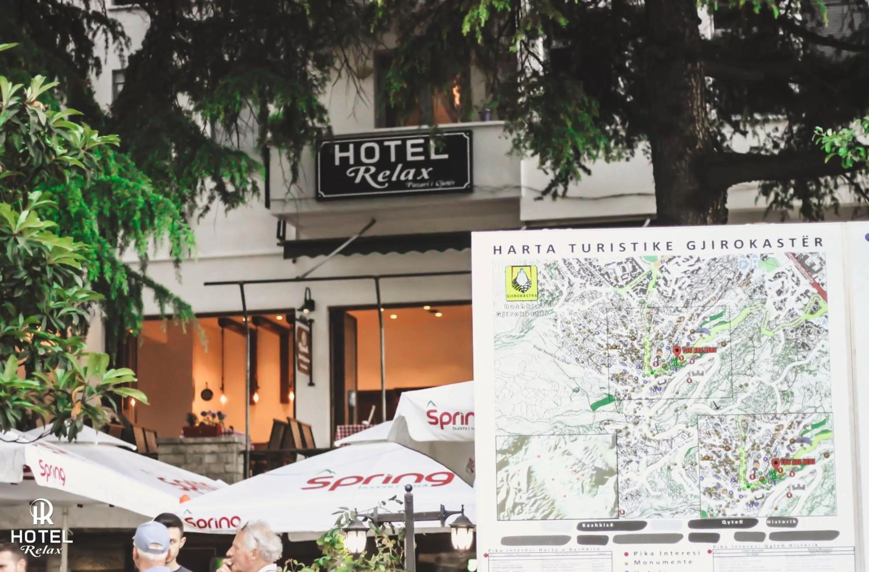 Property building, Property Logo/Sign in Hotel Relax