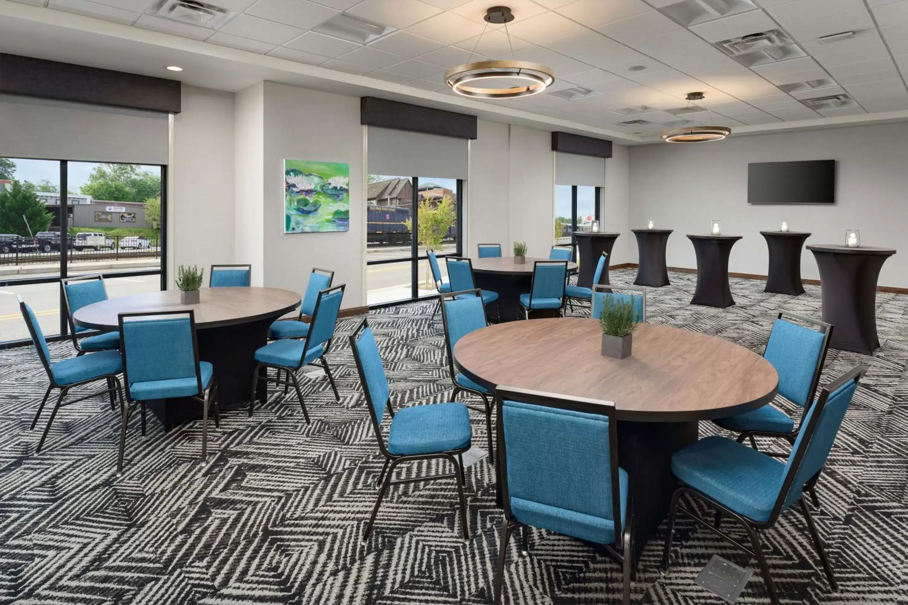 Meeting/conference room, Restaurant/Places to Eat in Hampton Inn Blue Ridge, GA