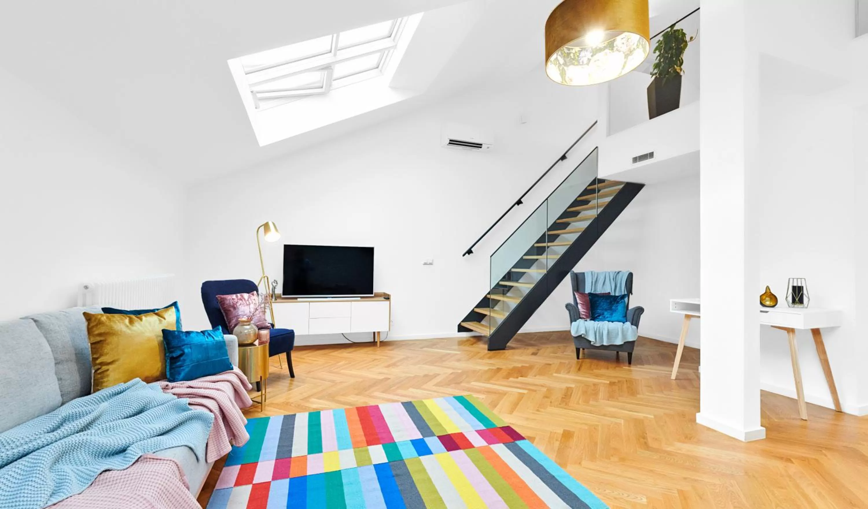 Living room in Residence Dlouha - Old Town