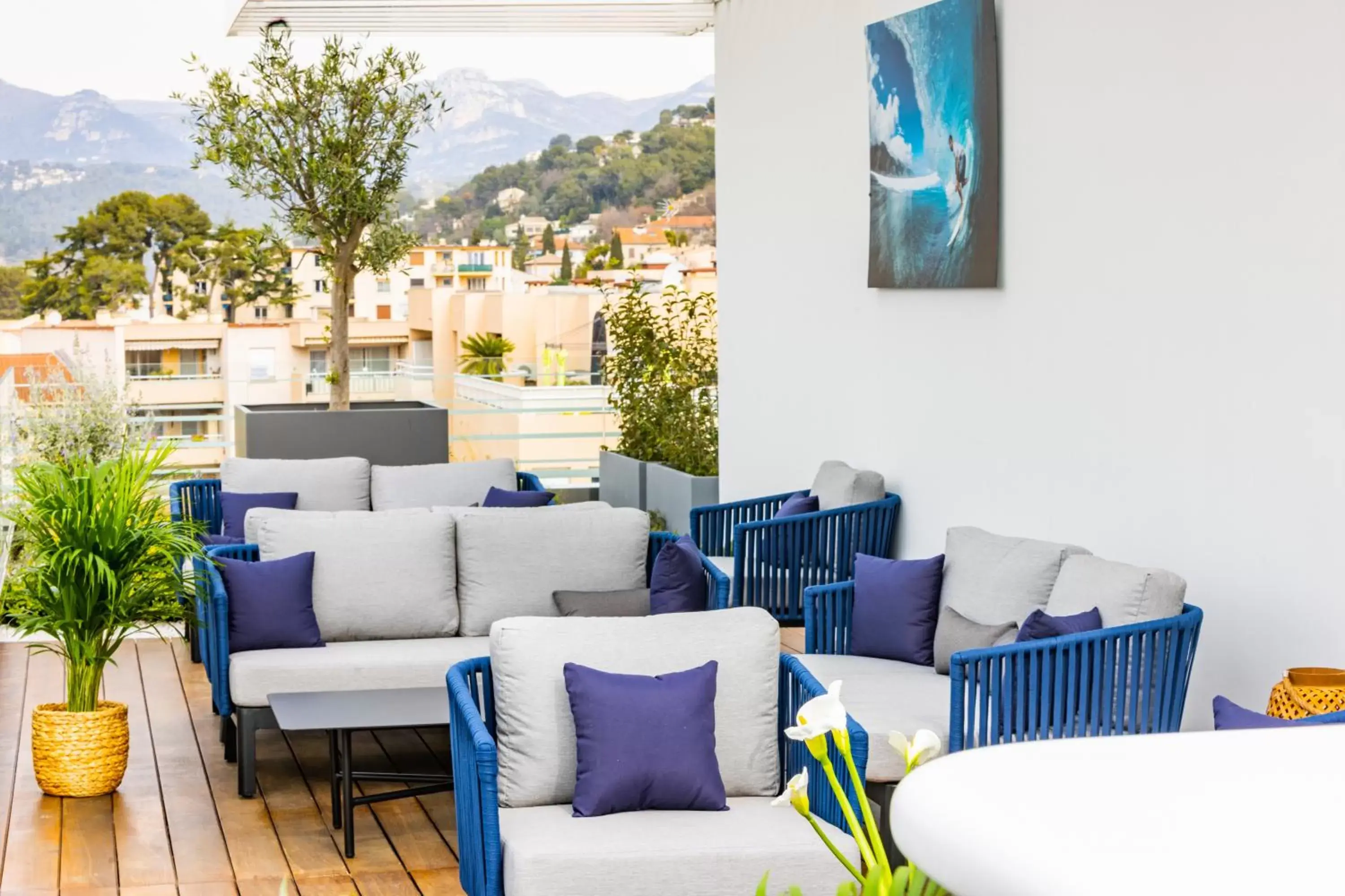 Restaurant/places to eat in Hotel Indigo Cagnes-sur-Mer, an IHG Hotel