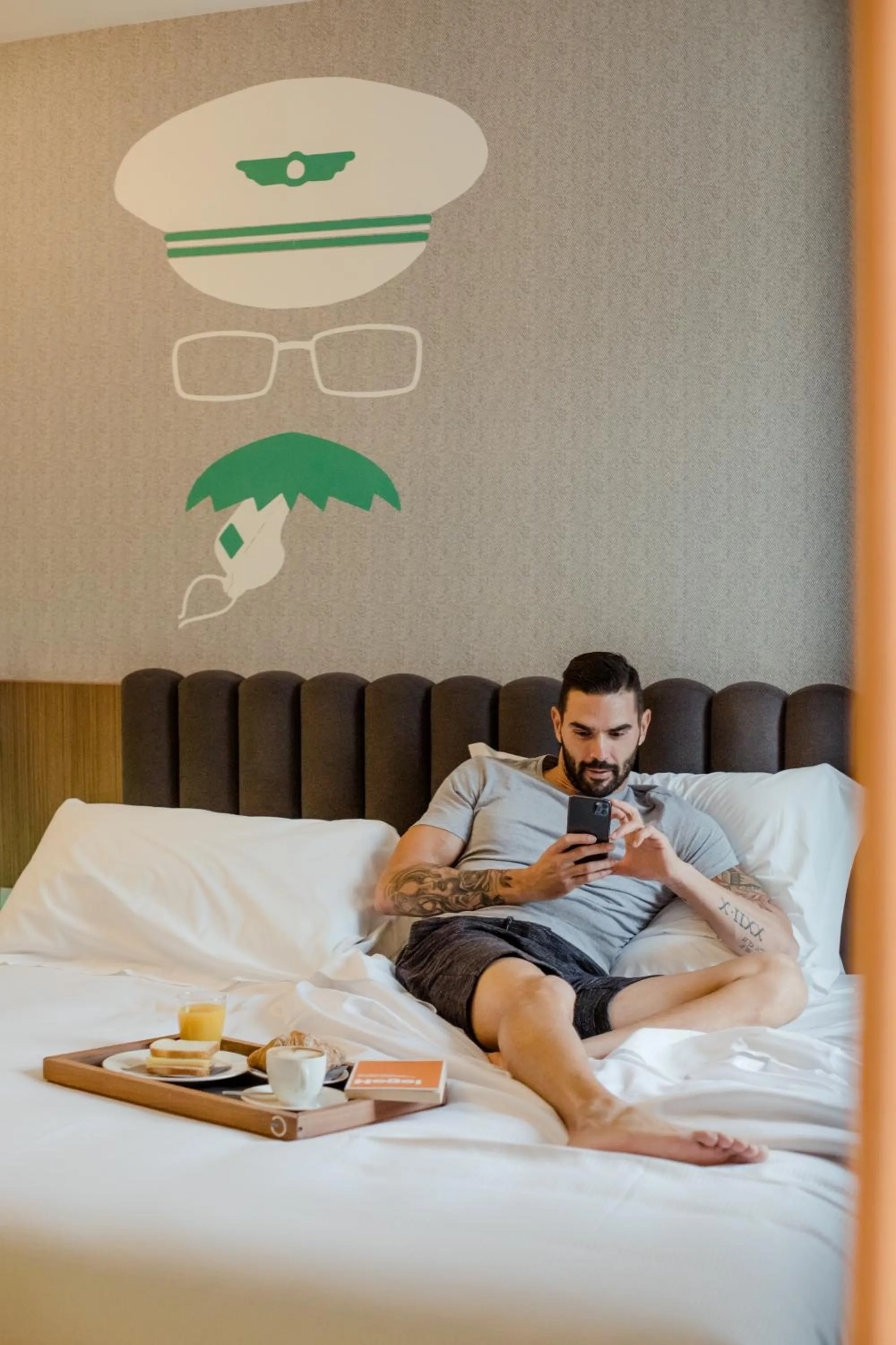 Bed in G Hotel Pescara