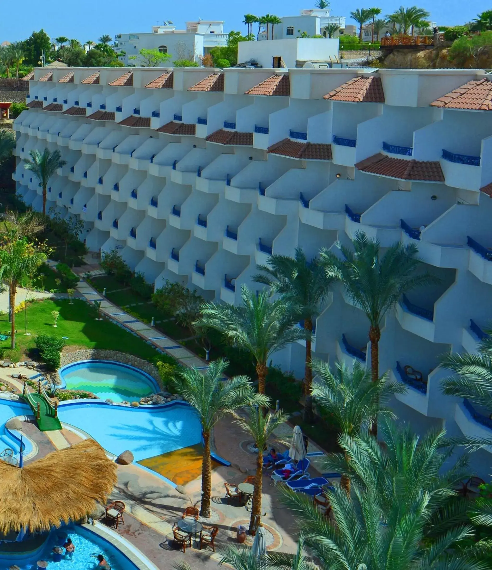 Balcony/Terrace, Pool View in Naama Bay Hotel & Resort