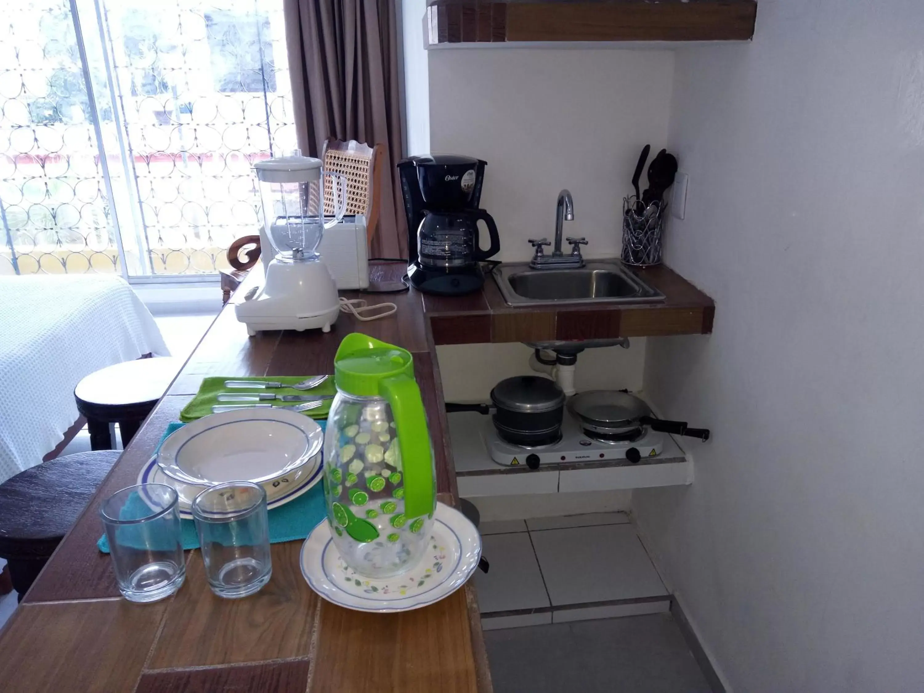 Decorative detail, Kitchen/Kitchenette in Hotel Mary Carmen