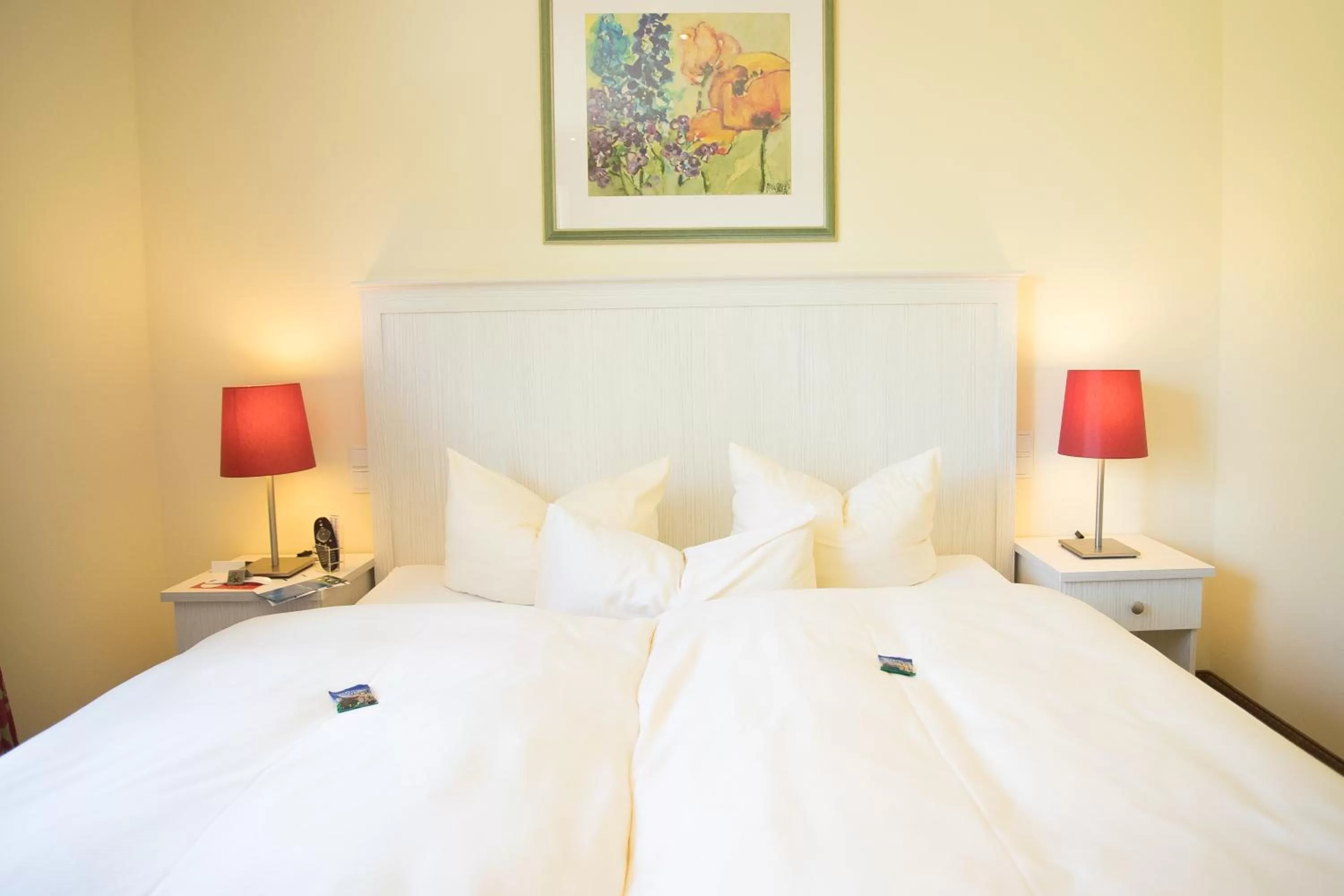 Photo of the whole room, Bed in Strandhaus am Inselsee