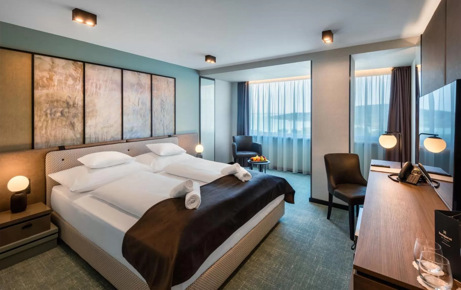 Bed in Hunguest Hotel Bál Resort