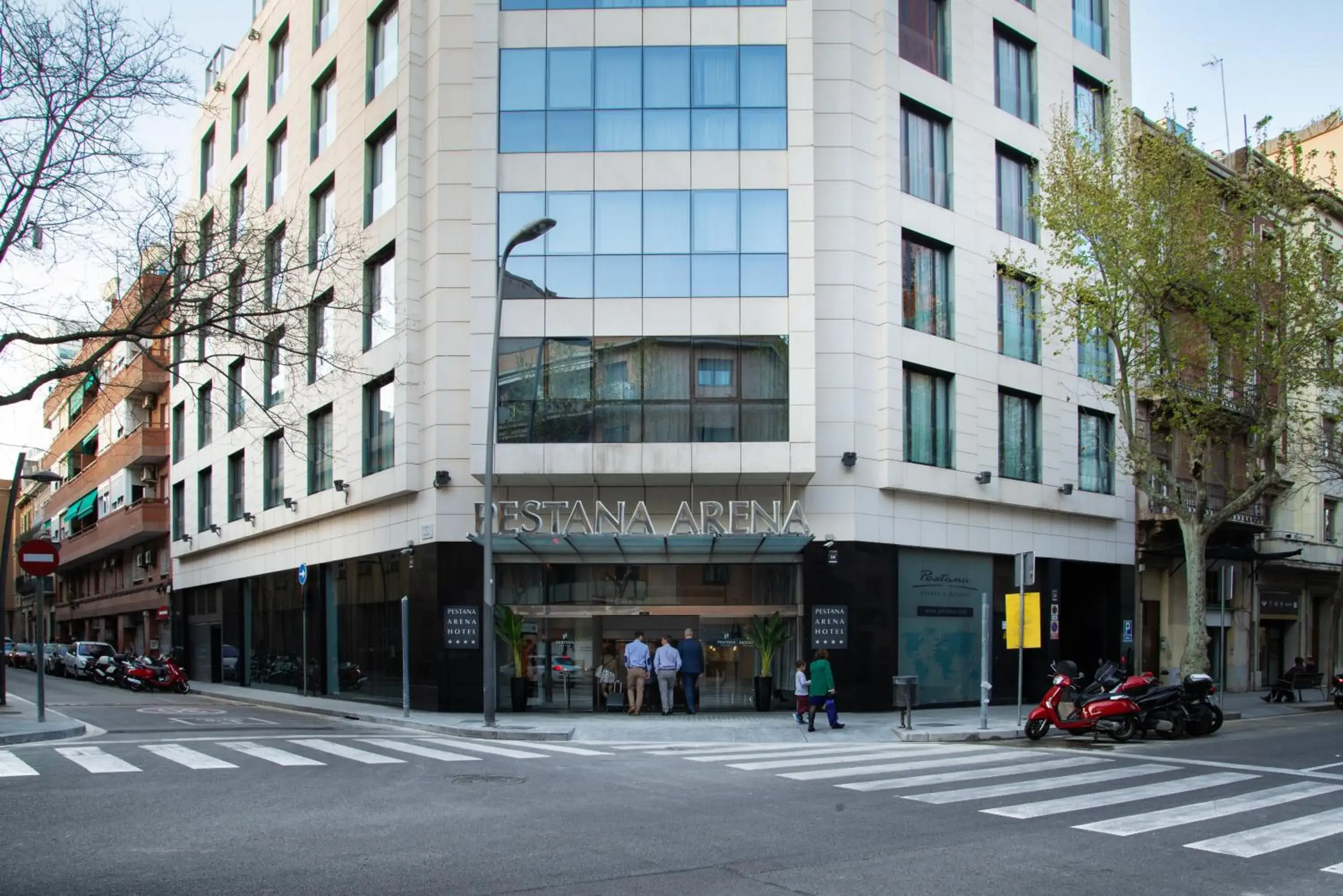 Facade/entrance, Property Building in Pestana Arena Barcelona