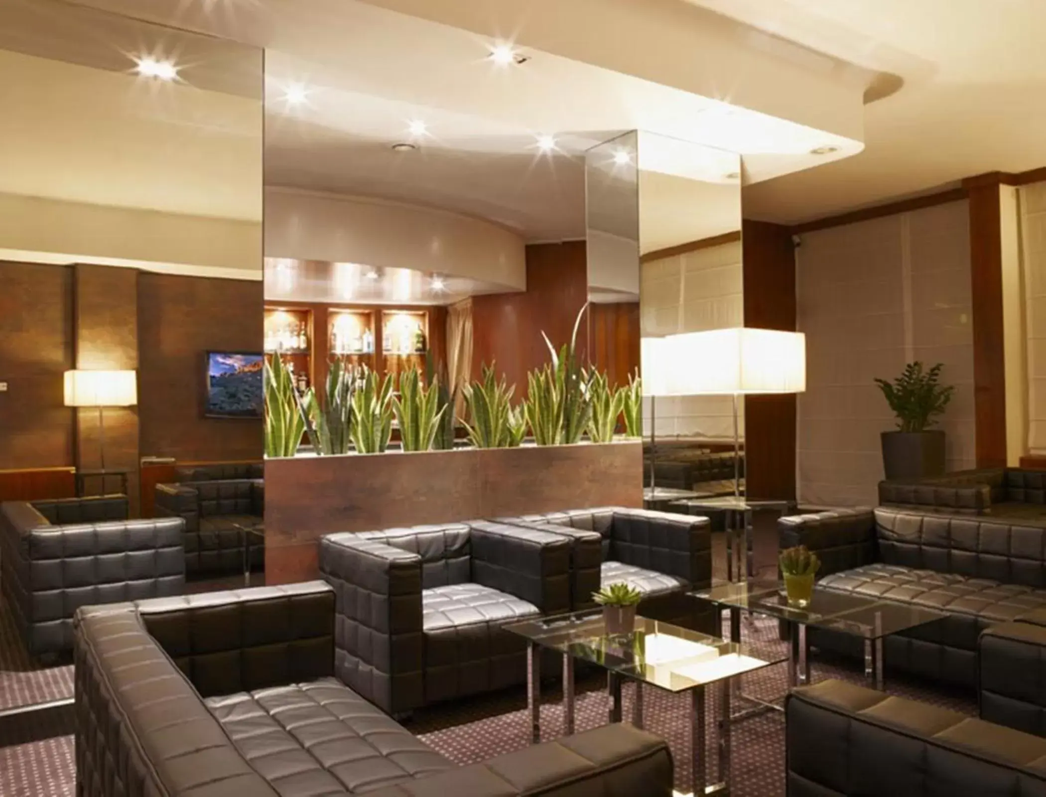Lounge or bar, Lobby/Reception in LH Hotel Sirio Venice